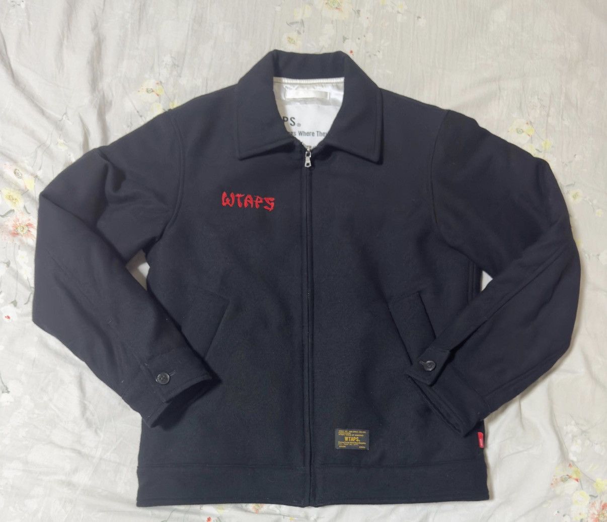 Wtaps WTAPS 16AW Dragon embroidery wool-blend jacket Size US S / EU 44-46 / 1 - 1 Thumbnail