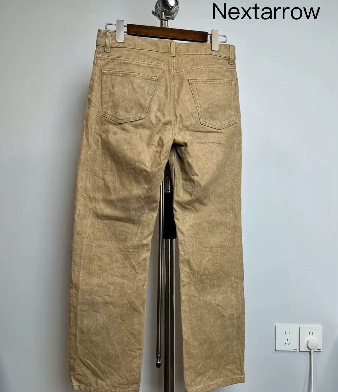 Helmut Lang Helmut Lang's own sand colored jeans 2412-Nextarrow Size US 31 - 2 Thumbnail