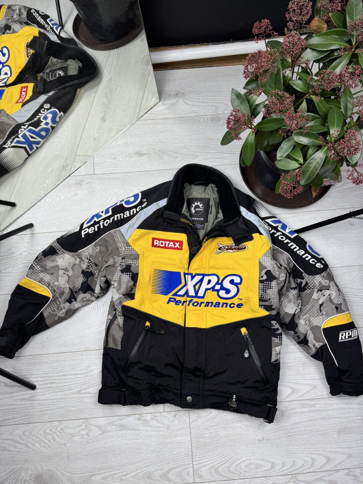 Vintage Vintage Ski-Doo Team Racing Snowmobile Jacket Size US M / EU 48-50 / 2 - 4 Thumbnail