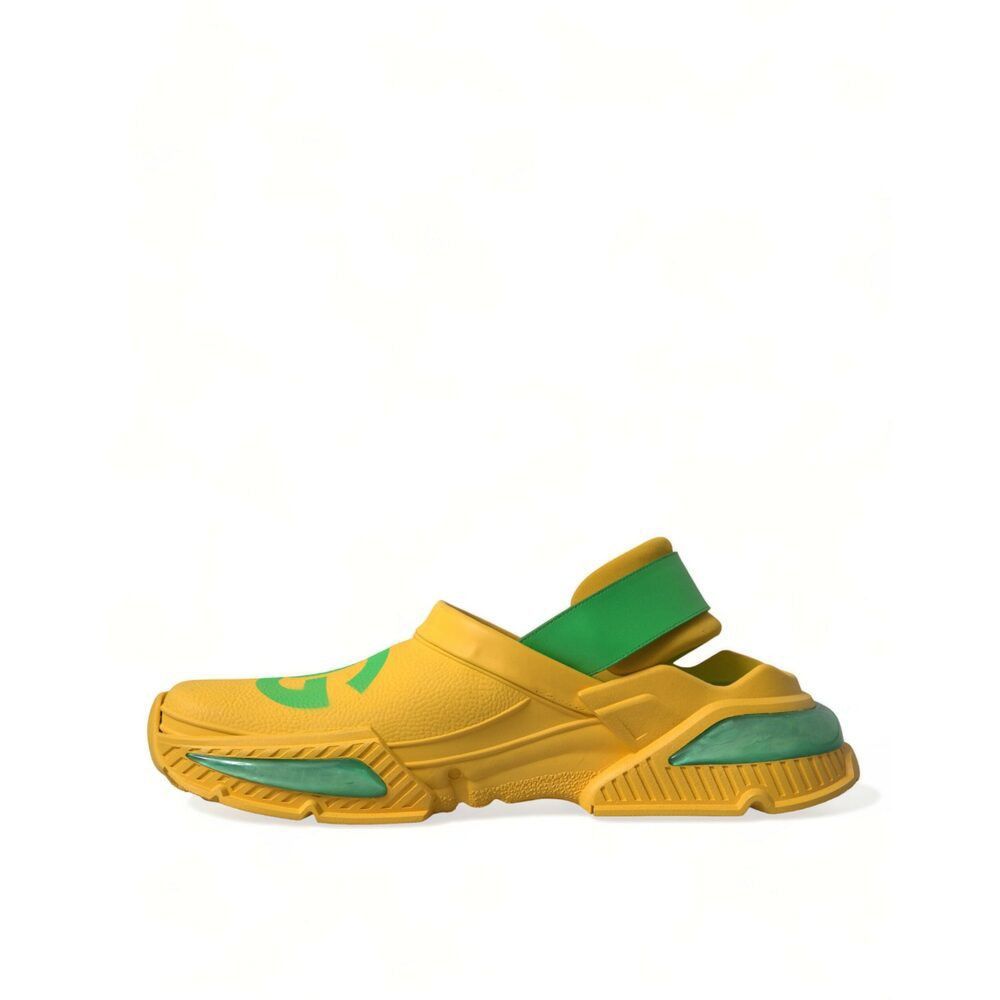 Dolce & Gabbana Dolce & Gabbana Chic Rubber Clogs Slippers in Lush Colors Size US 11 / EU 44 - 5 Thumbnail