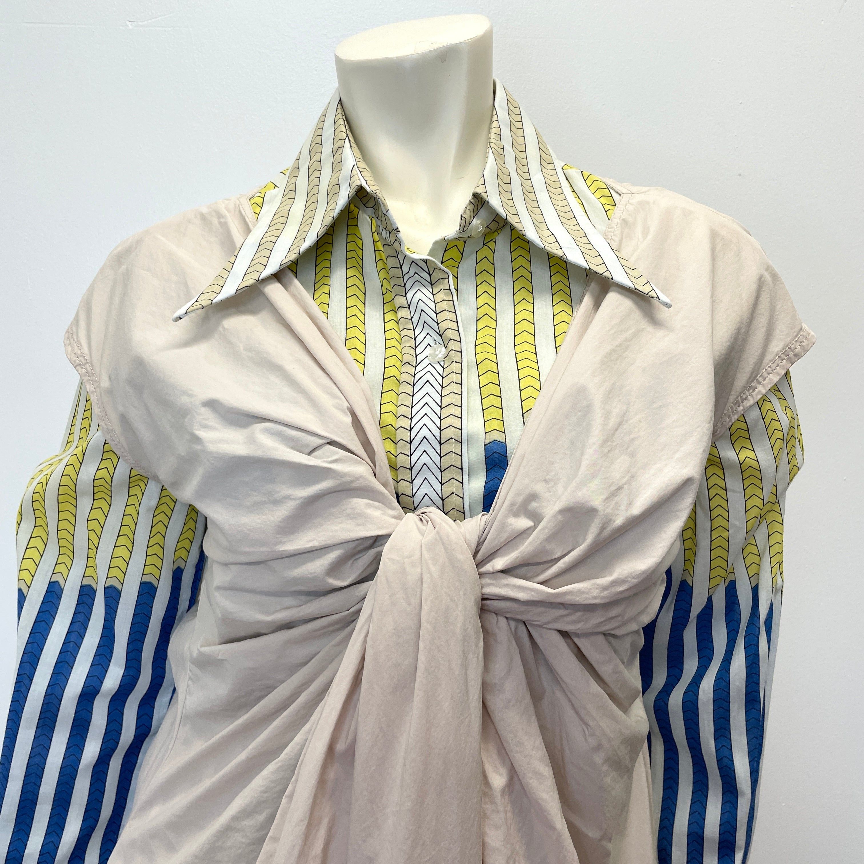 Lanvin Lanvin Vintage Y2K Designer Crossover Tunic Dress Size M Size M / US 6-8 / IT 42-44 - 3 Thumbnail