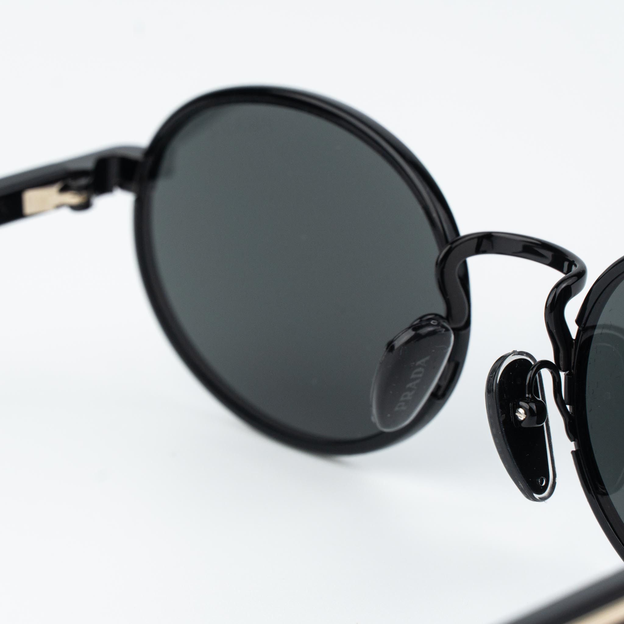 Prada Prada Women Sunglasses Oval PRB56S AAV08Z NEW AUTHENTIC Size ONE SIZE - 7 Thumbnail