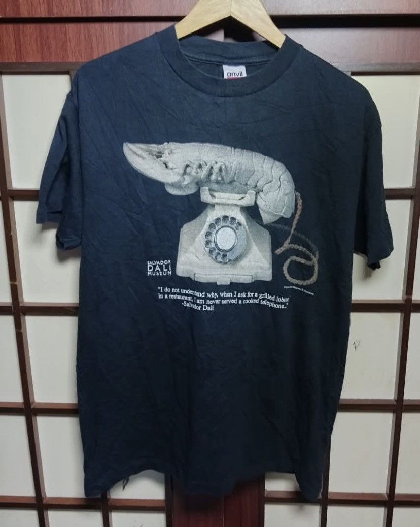 Vintage Vintage rare salvador dali lobster telephone Size US L / EU 52-54 / 3 - 7 Thumbnail
