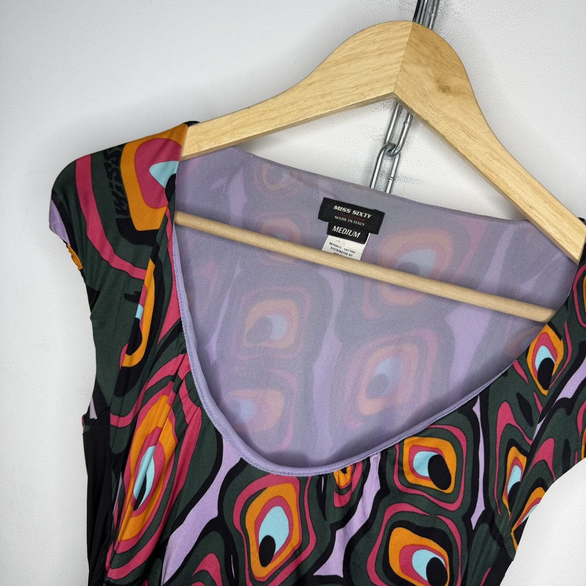 Miss Sixty Miss Sixty Vintage Mini Dress Size M / US 6-8 / IT 42-44 - 4 Thumbnail
