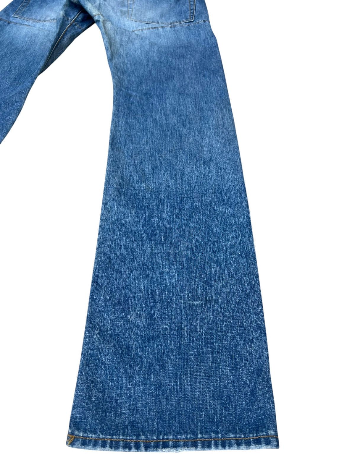 CABANE de ZUCCa Vintage Cabane de Zucca Faded Denim Double Waist Jeans Size US 30 / EU 46 - 16 Thumbnail