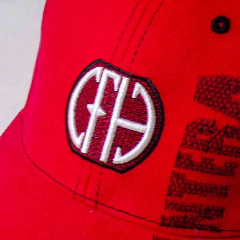 Vintage NWT 2002 Red Pantera L/XL Fitted Hat Size 44 - 2 Thumbnail