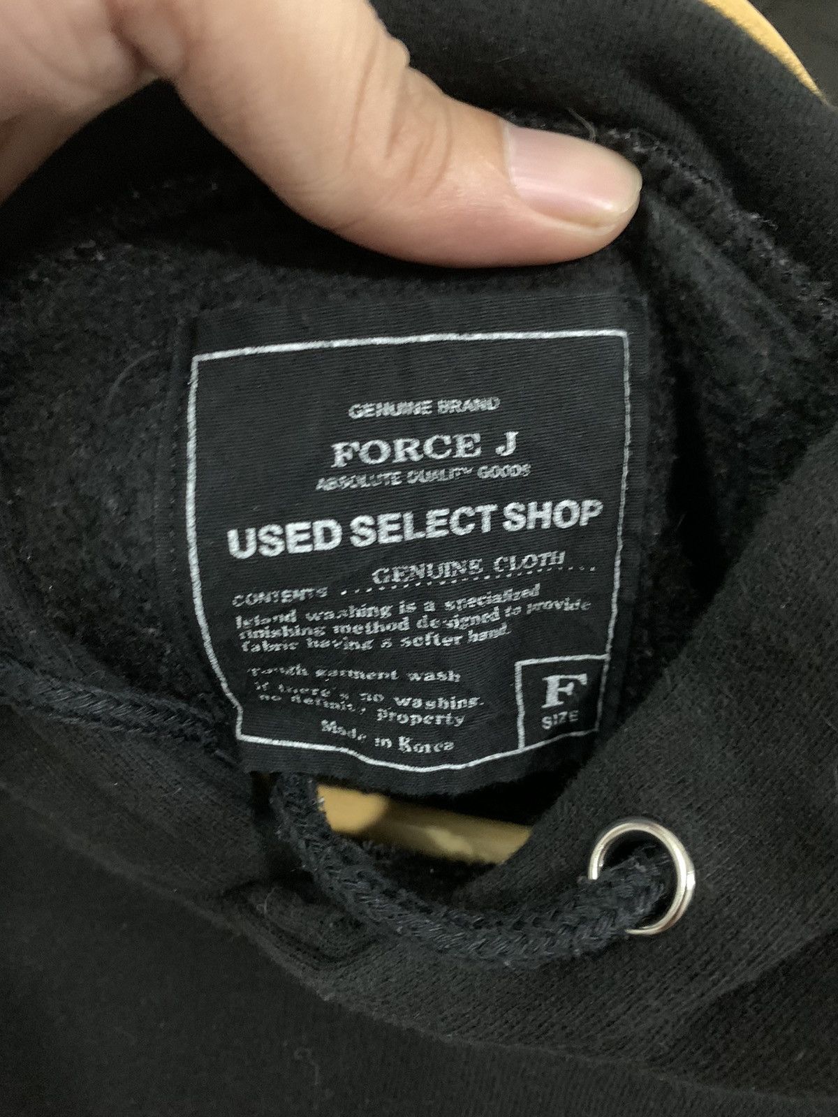Japanese Brand I Am Not A Half-Wit Being Hoodie Black Patches Size US L / EU 52-54 / 3 - 8 Thumbnail