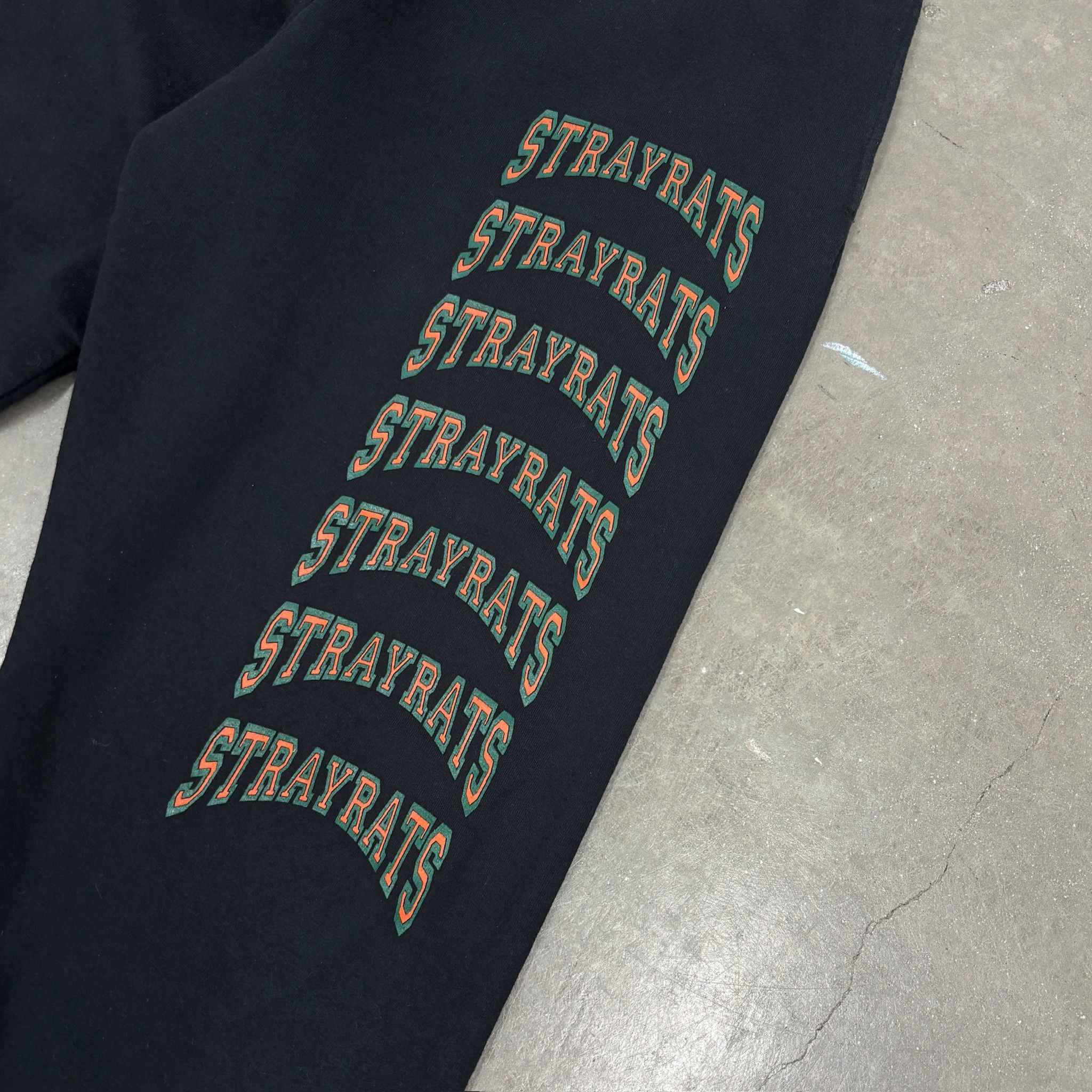 Stray Rats Stray Rats College Logo Miami Hurricanes Sweatpants Size US 34 / EU 50 - 2 Thumbnail