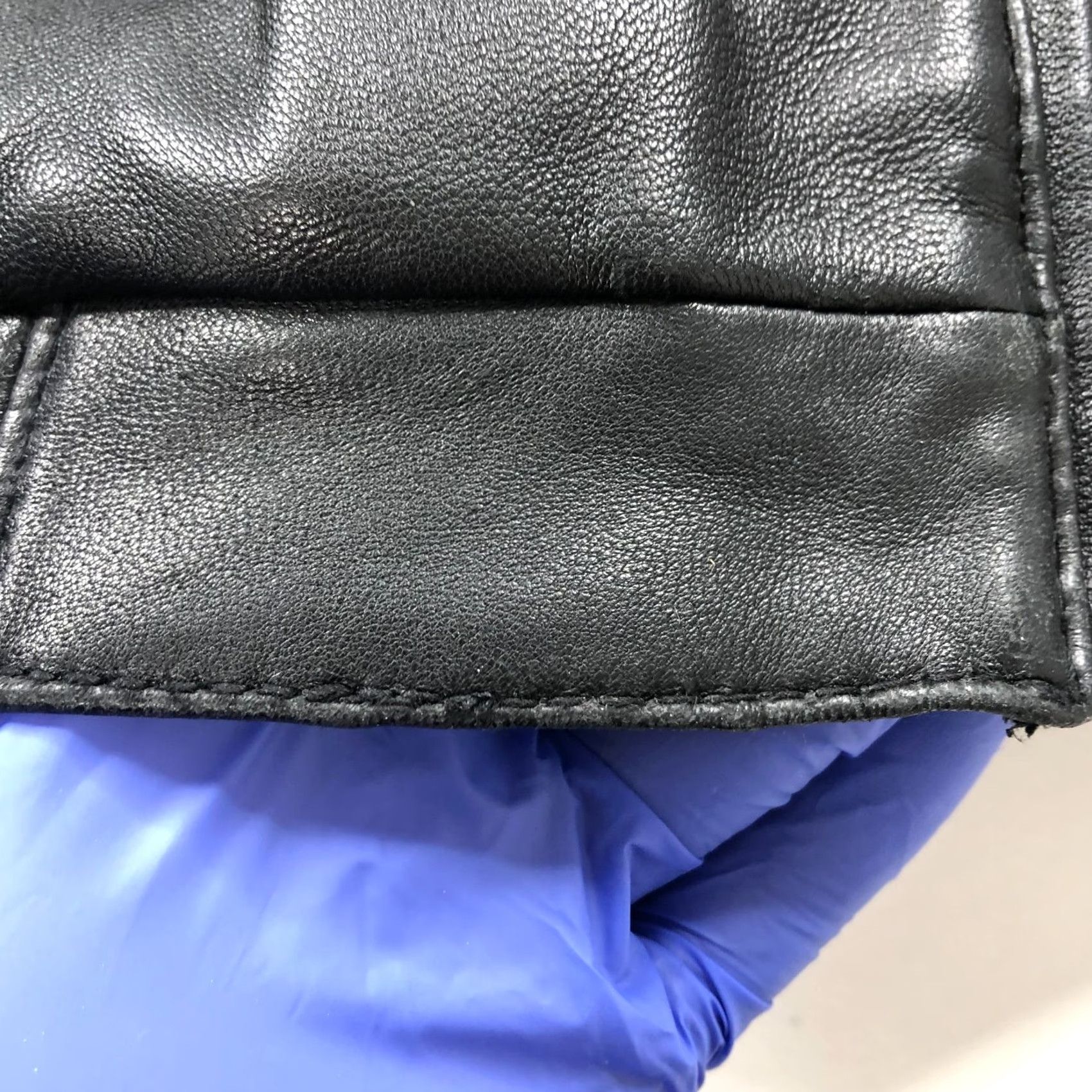 Andrew Marc Andrew Marc New York MED Leather Mens Jacket Black Zip Collared Bomber Vintage VTG 100% Leather Mid-Length Size US M / EU 48-50 / 2 - 4 Thumbnail