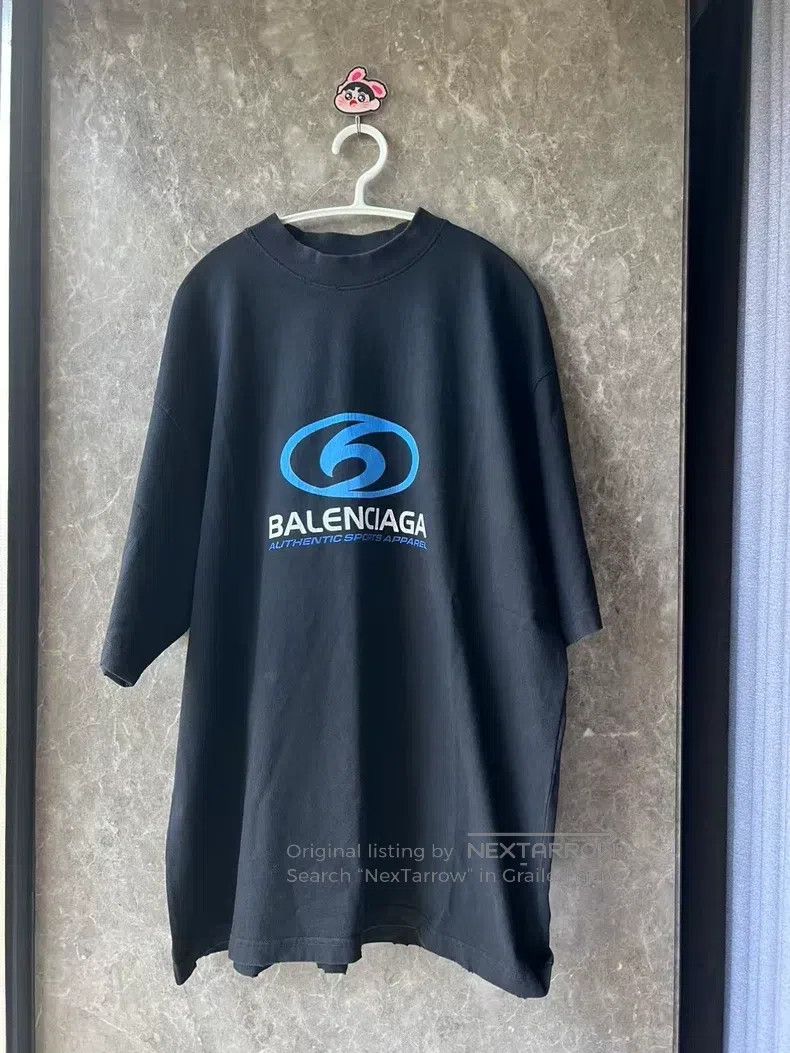 Balenciaga Balenciaga Waves destroy logo short sleeve l code Size US L / EU 52-54 / 3 - 1 Thumbnail