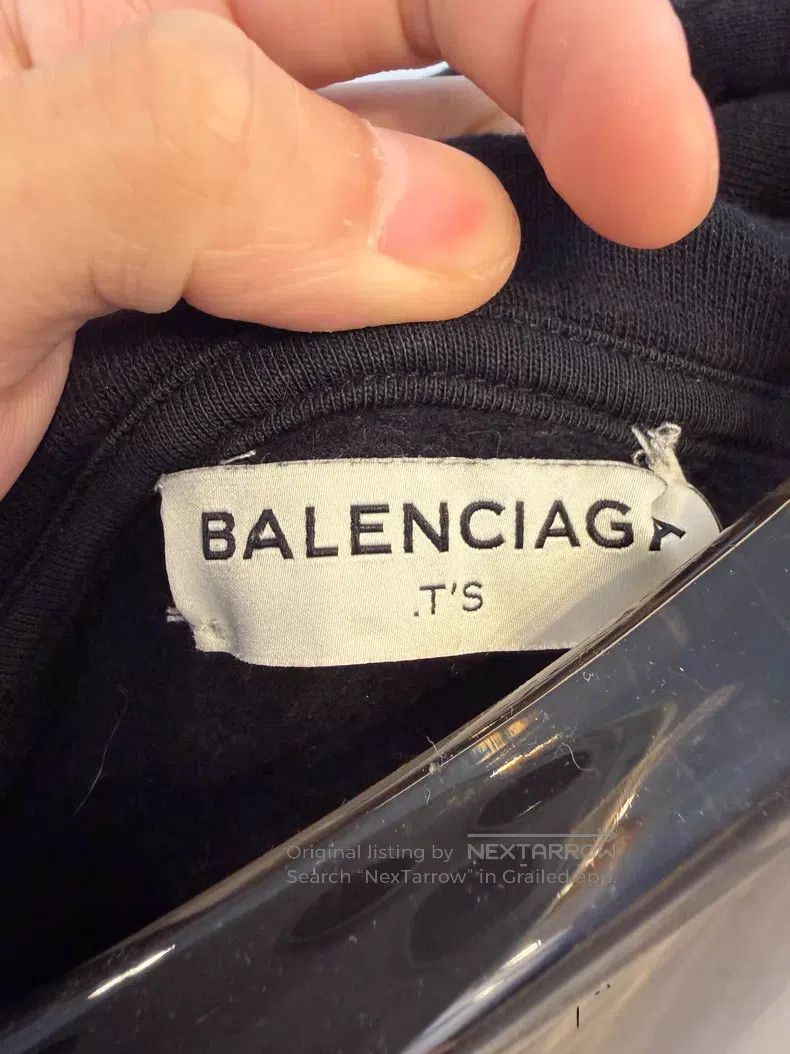 Balenciaga Balenciaga Coated Print Sweatshirt Size US M / EU 48-50 / 2 - 3 Thumbnail