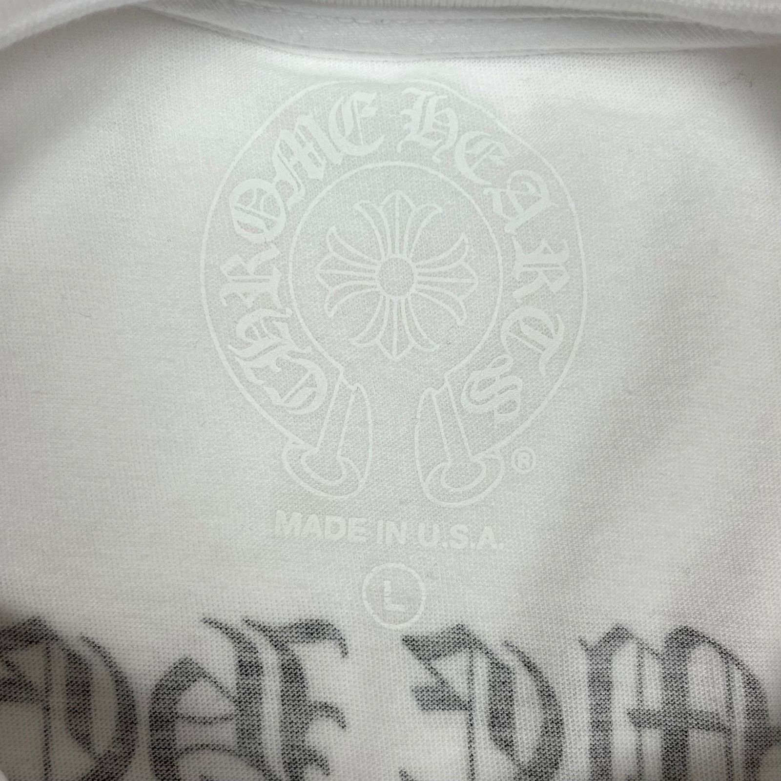 Chrome Hearts Chrome Hearts White Boost Longsleeve Size US L / EU 52-54 / 3 - 8 Thumbnail