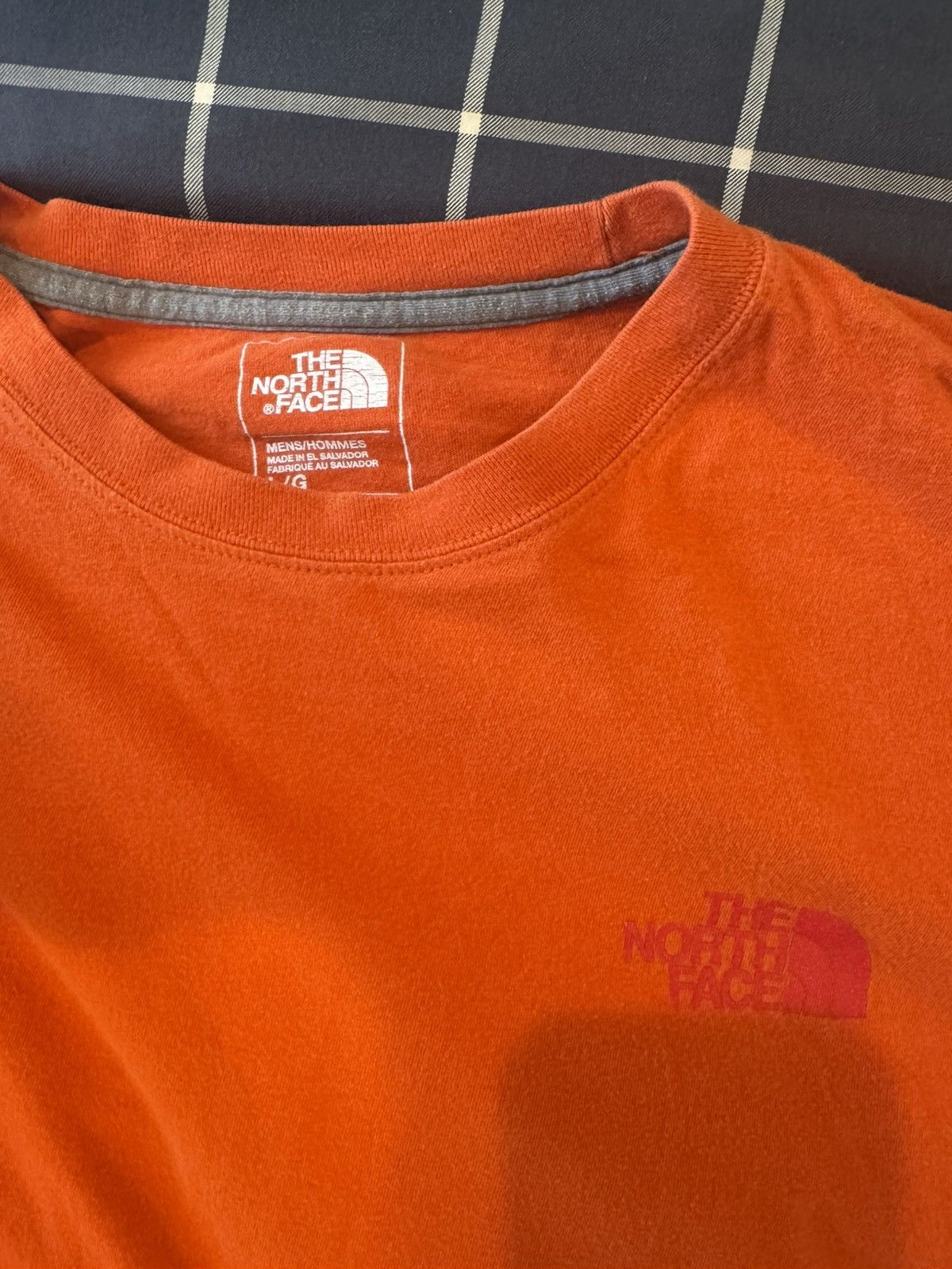 The North Face The North Face Orange Box Logo Tee Men's T-Shirt Size Large Size US L / EU 52-54 / 3 - 3 Thumbnail