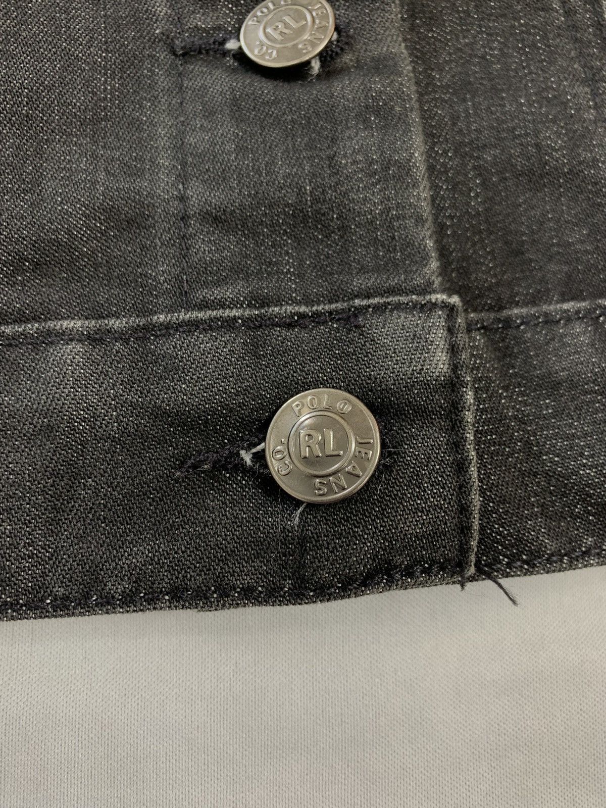 Polo Ralph Lauren 90s vintage polo ralph lauren trucker jeans black Size US S / EU 44-46 / 1 - 6 Thumbnail