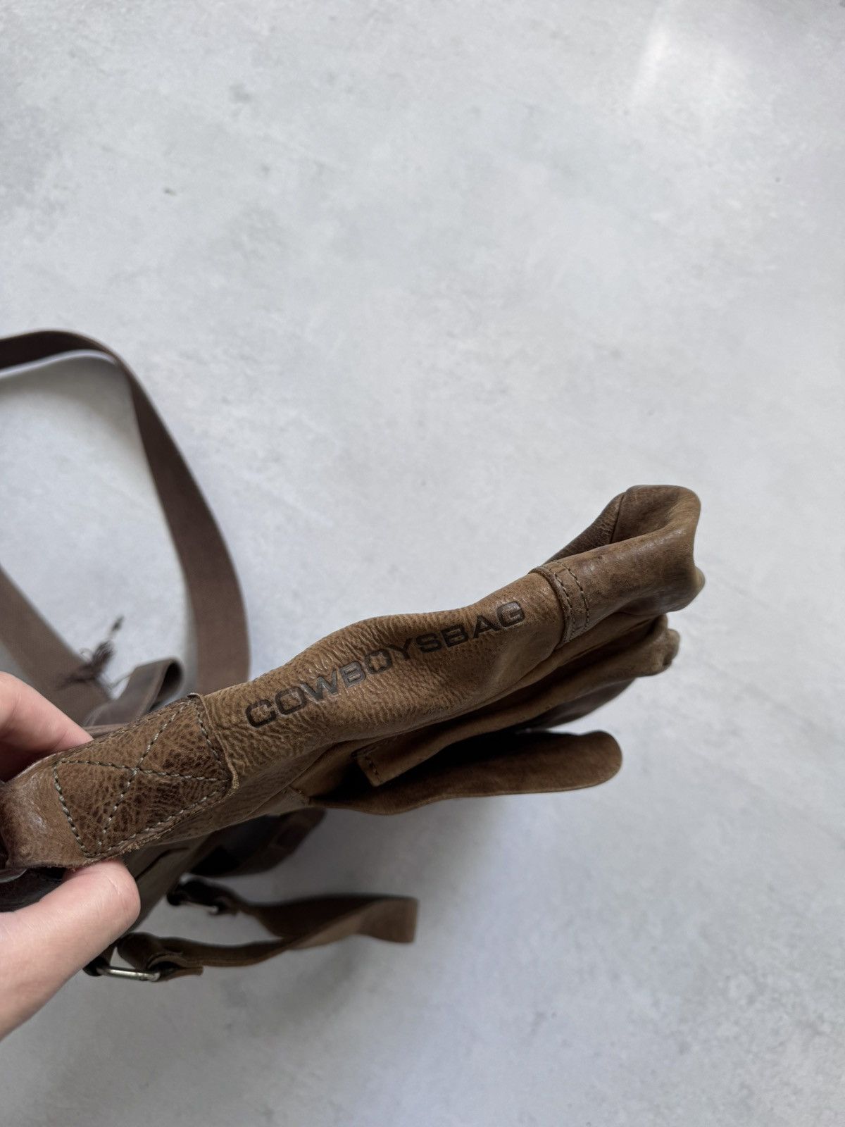 Other Cowboys Bags 100% Leather Vintage Unisex Shoulder Bag Size ONE SIZE - 8 Thumbnail