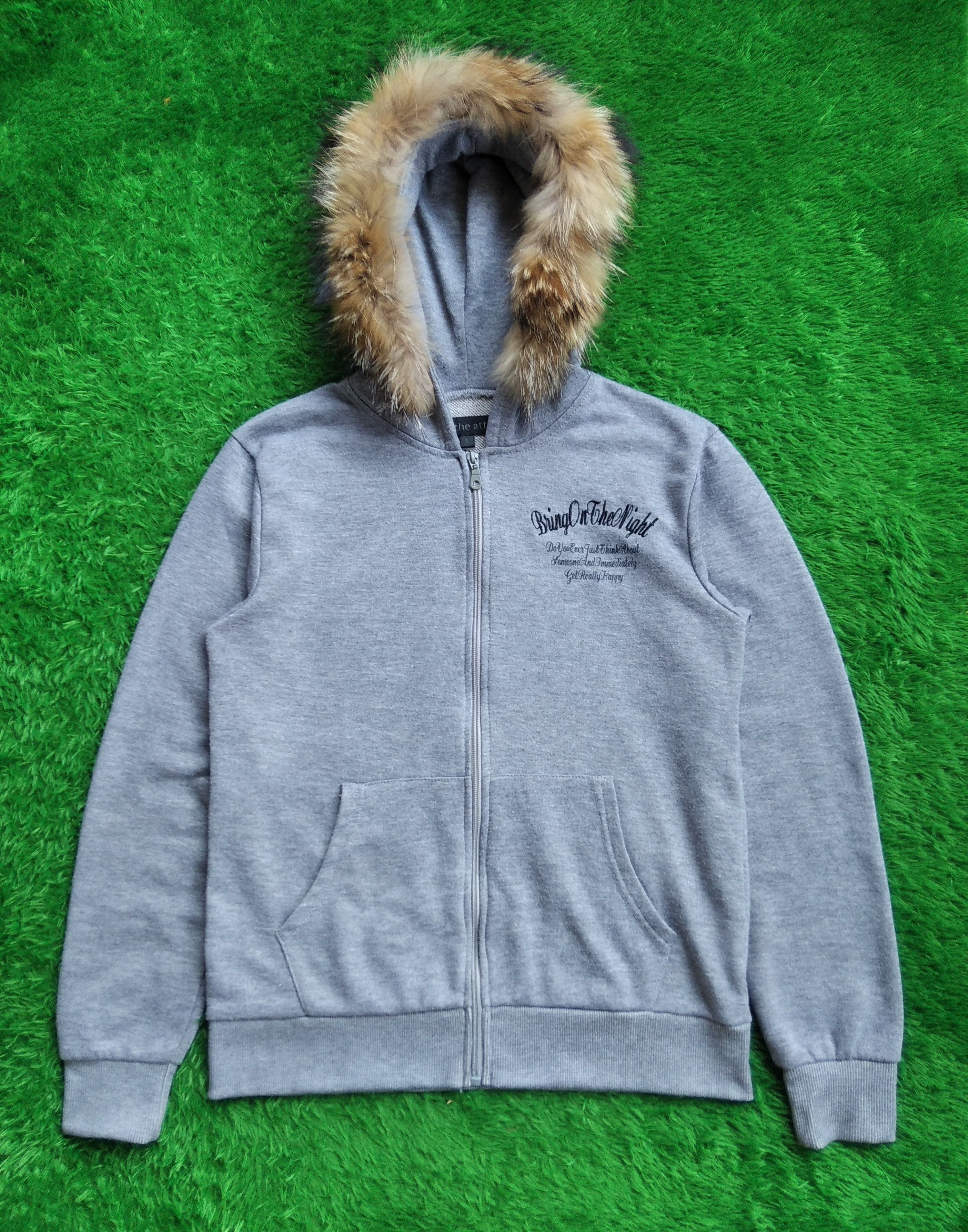 If Six Was Nine × In The Attic × Seditionaries In The Attic Poem Fur Zip Hoodie Style If Six Was Nine Size US L / EU 52-54 / 3 - 3 Thumbnail