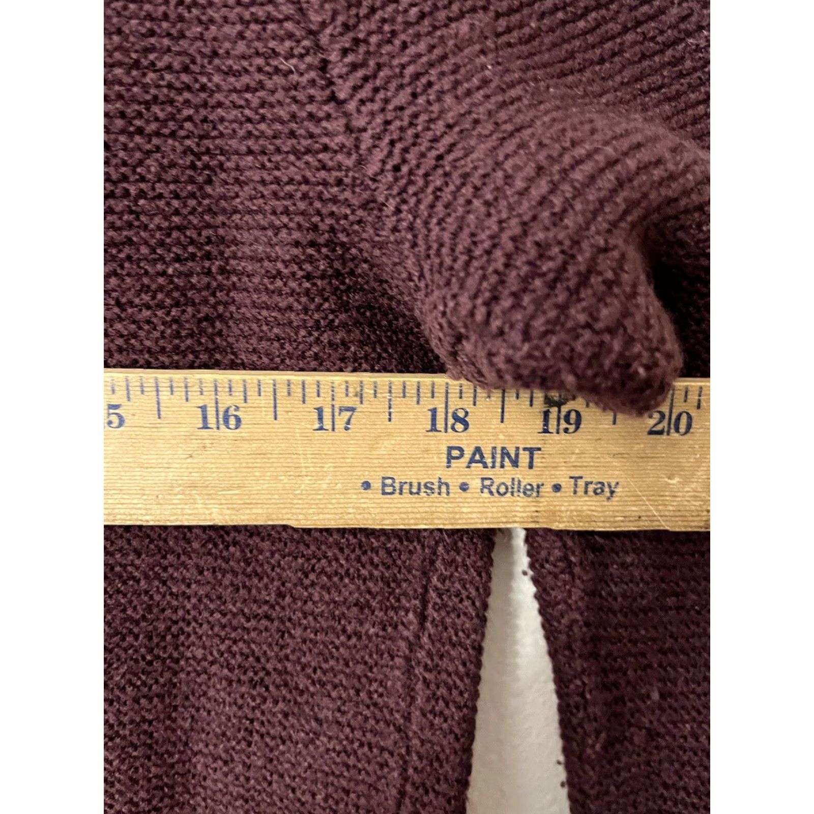 Gap VINTAGE Gap Women's Sweater Pullover Knit Acrylic 3/4 Sleeve Burgundy Size Small Women's Size S / US 4 / IT 40 - 6 Thumbnail