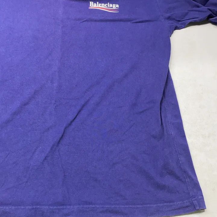 Balenciaga Balenciaga Balenciaga Logo Print Short Sleeve TShirt -2507 Size US L / EU 52-54 / 3 - 5 Thumbnail