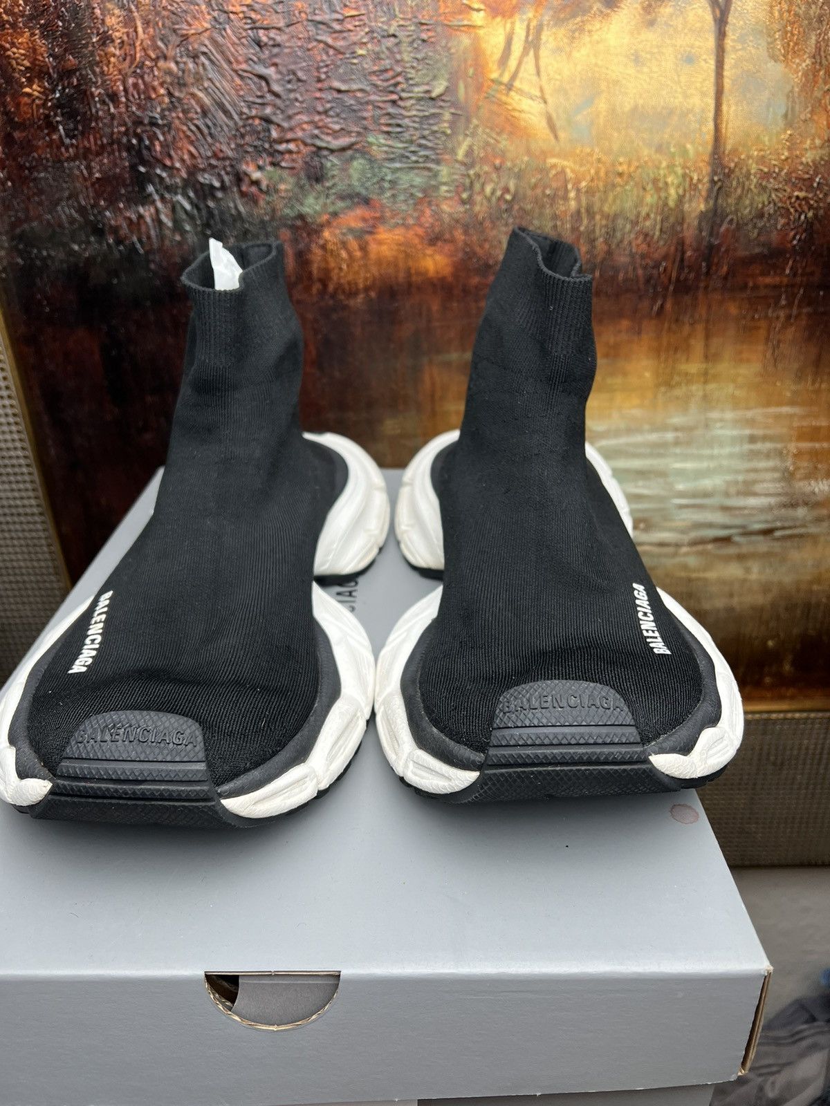 Balenciaga Balenciaga 3XL Sock Knitted Sneakers Size US 11 / EU 44 - 5 Thumbnail