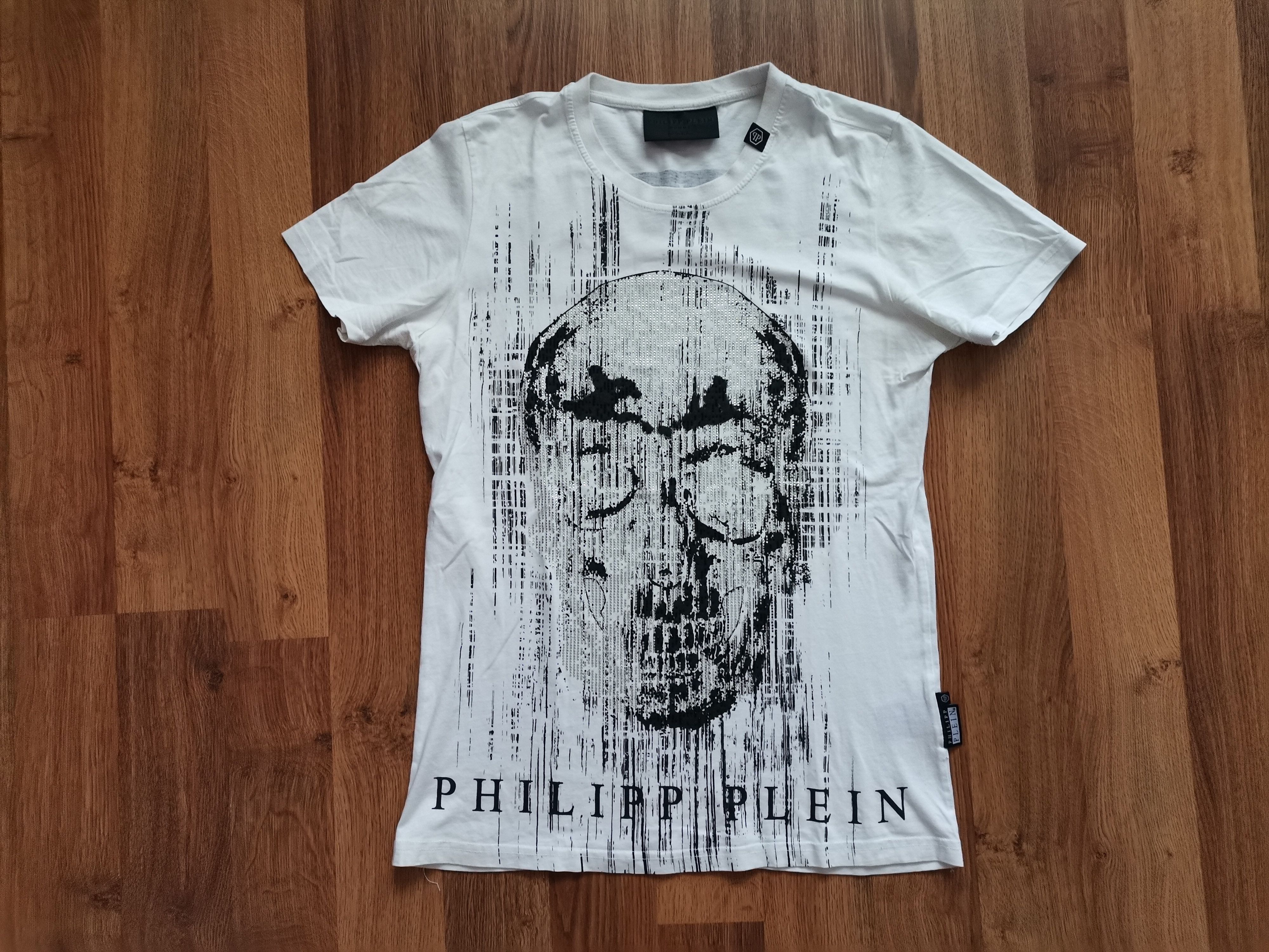 Tシャツ・カットソー PHILIPP PLEIN Men T Shirts AADC MTK7786 PJY002N 01 White Philipp Plein PHILIPP PLEIN Men T-Shirts AADC MTK7786