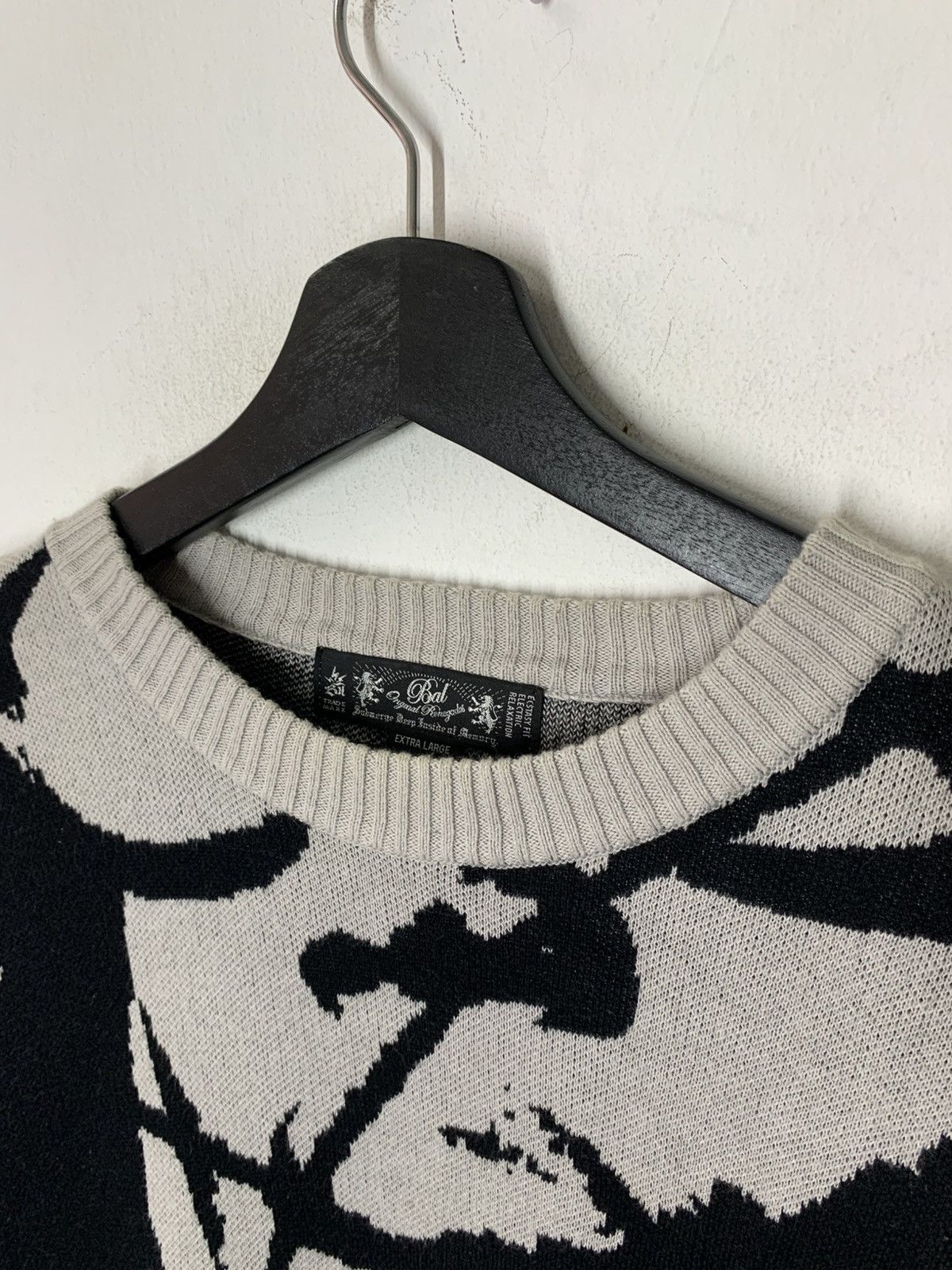 BAL Japanese Brand BAL Abstract Avantgarde Knitwear Size US L / EU 52-54 / 3 - 3 Thumbnail