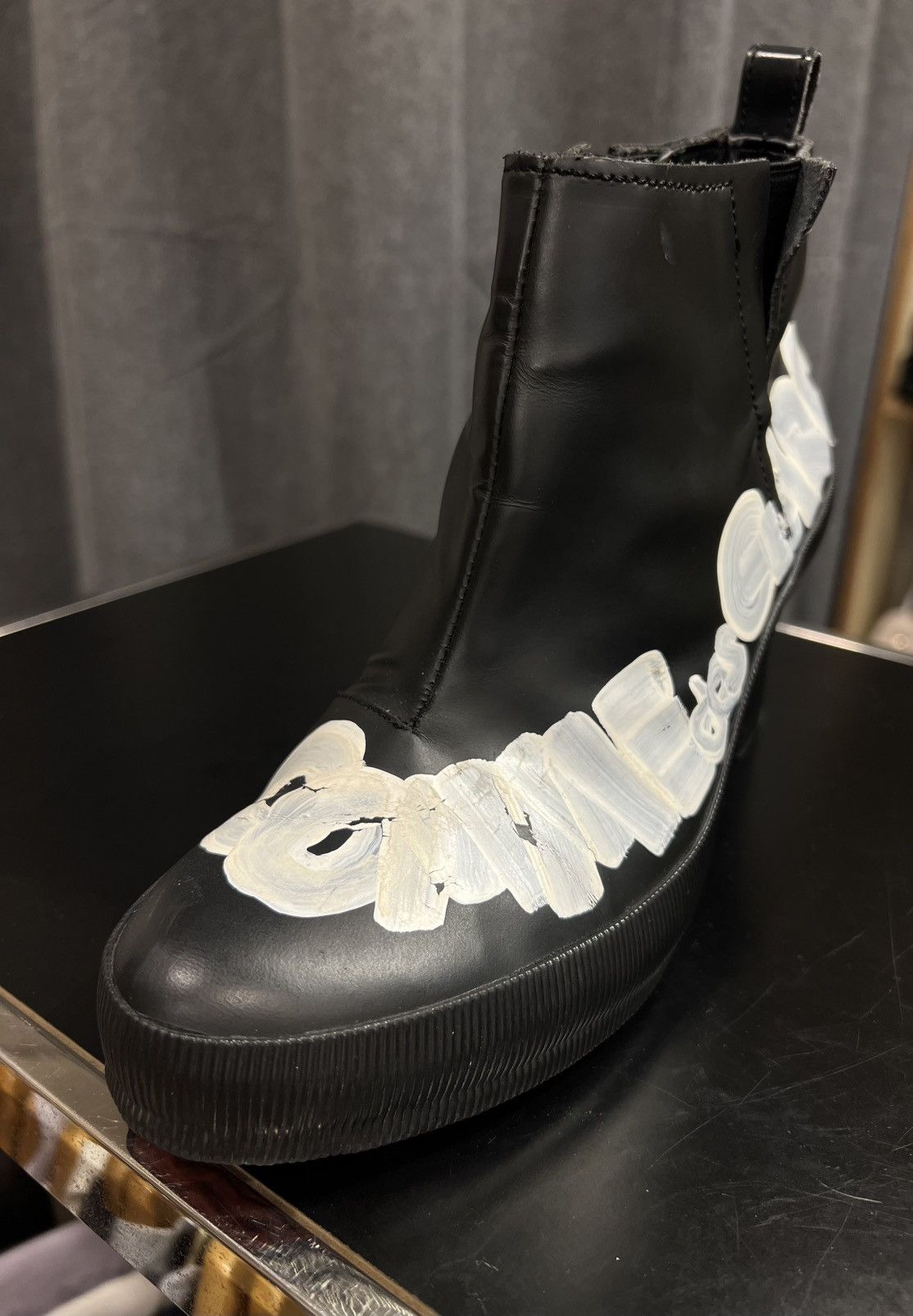 Comme des Garcons Comme des Garcons Hand painted Short boots Size US 6 / IT 36 - 12 Thumbnail