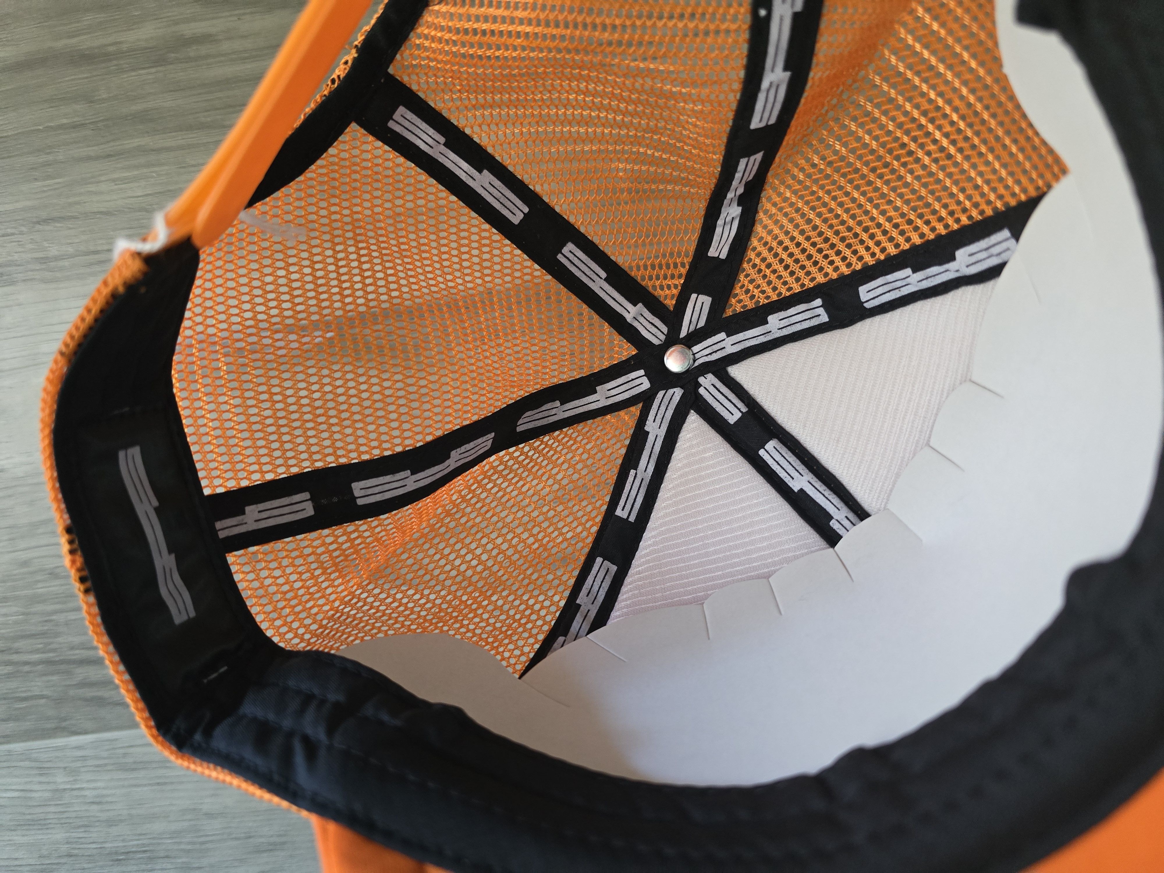 Sp5der Sp5der 5 Orange Snapback Trucker hat Size ONE SIZE - 2 Thumbnail