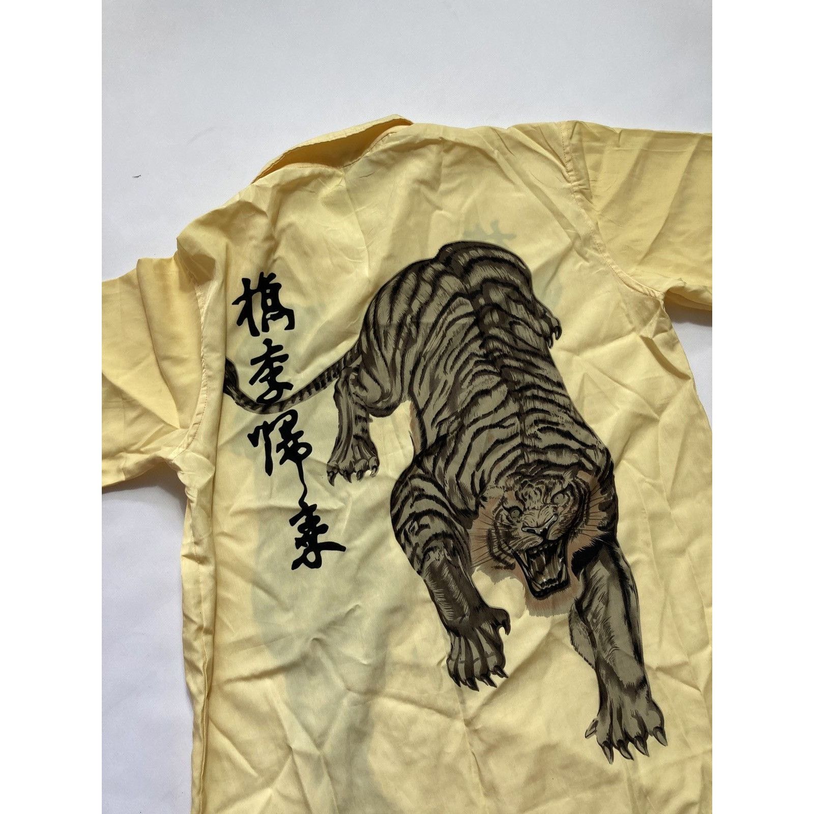 Japanese Brand Hawaiian japanese shirt short sleeve y2k vintage tiger Size US XL / EU 56 / 4 - 4 Thumbnail