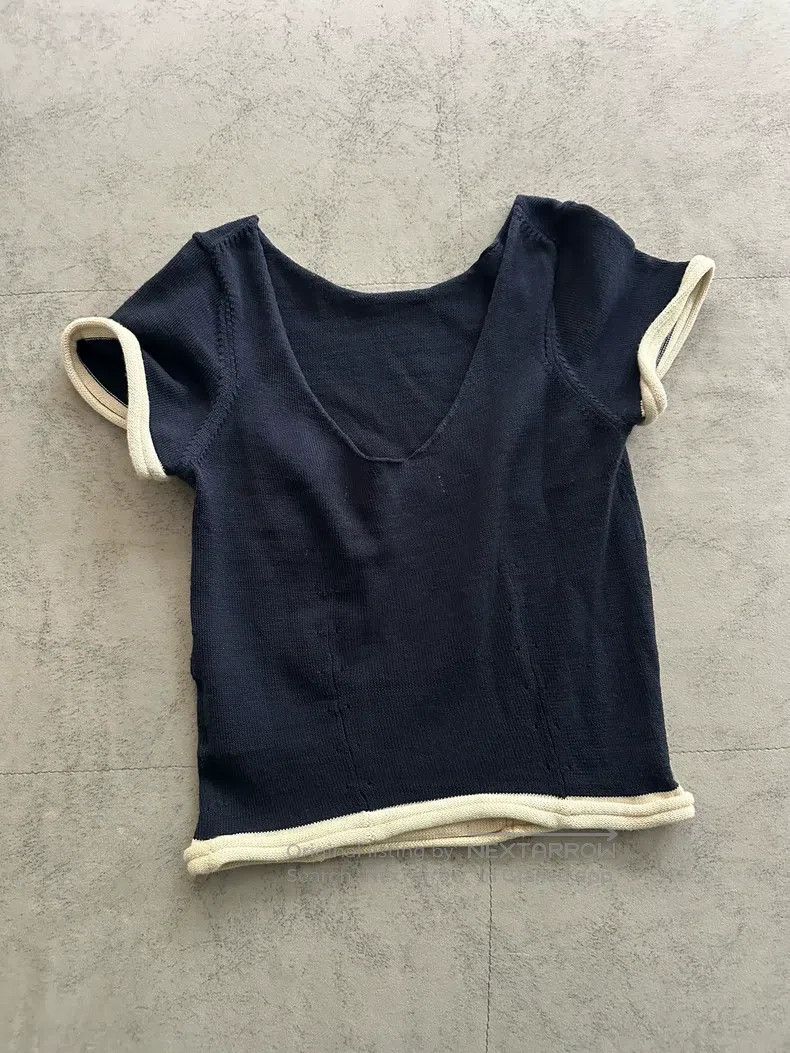 Comme des Garcons Comme Des Garcons Knitted short-sleeved top Size S / US 4 / IT 40 - 5 Thumbnail