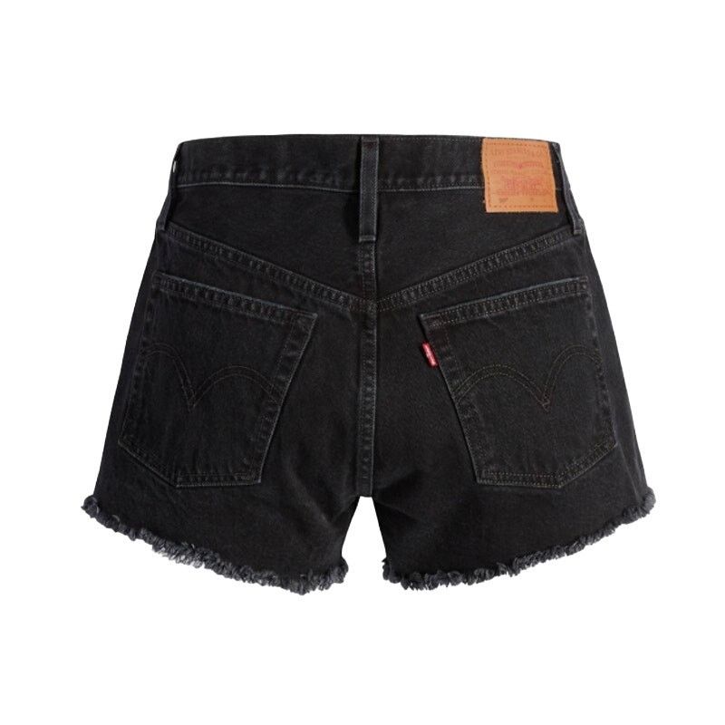 Levi's Levi's 501 Original Short Ripped in Black, Size 26 Size 26" / US 2 / IT 38 - 4 Thumbnail