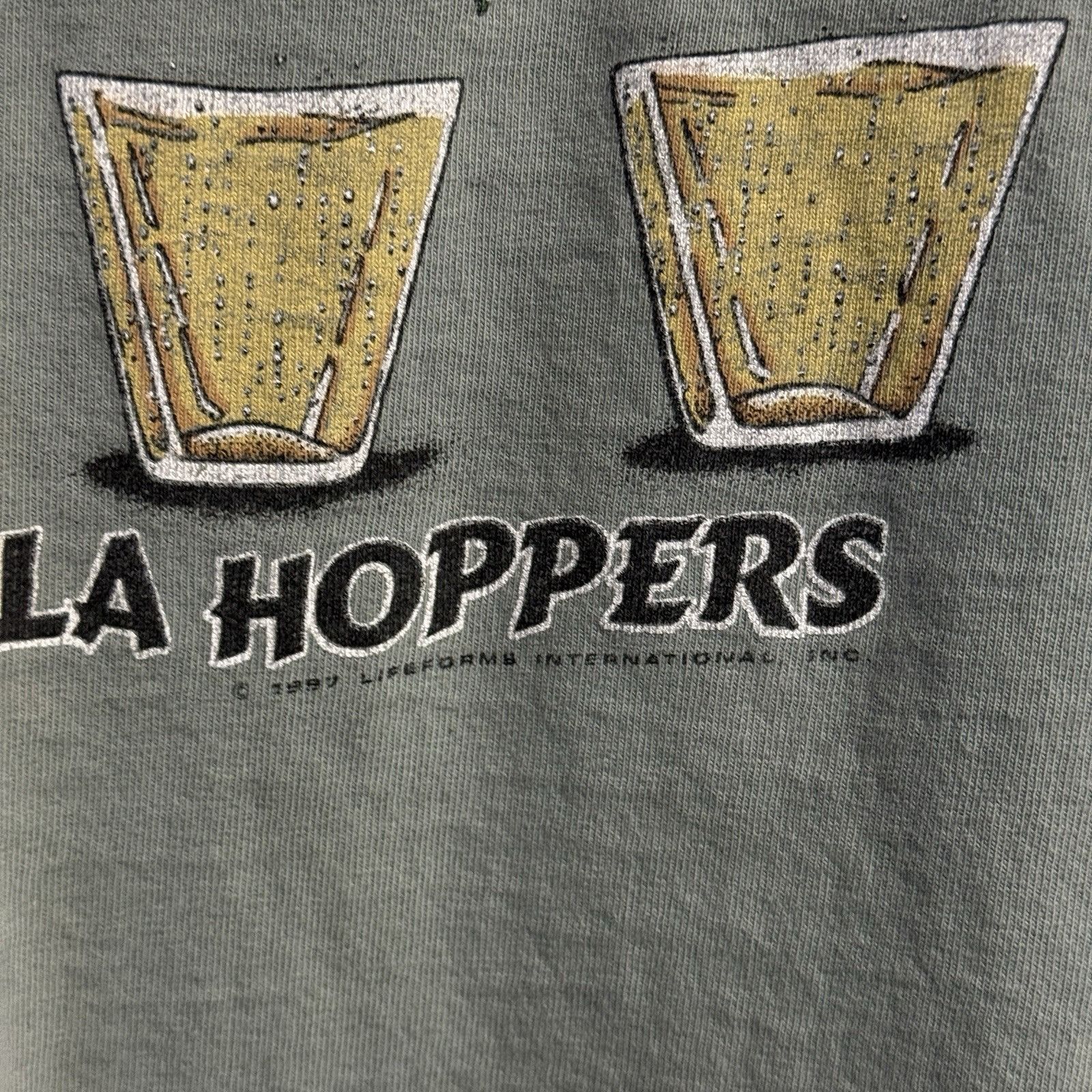 Vintage Vintage 90s Tequila Shirt Mens XL Green Frog Party Mexico Size US XL / EU 56 / 4 - 5 Thumbnail