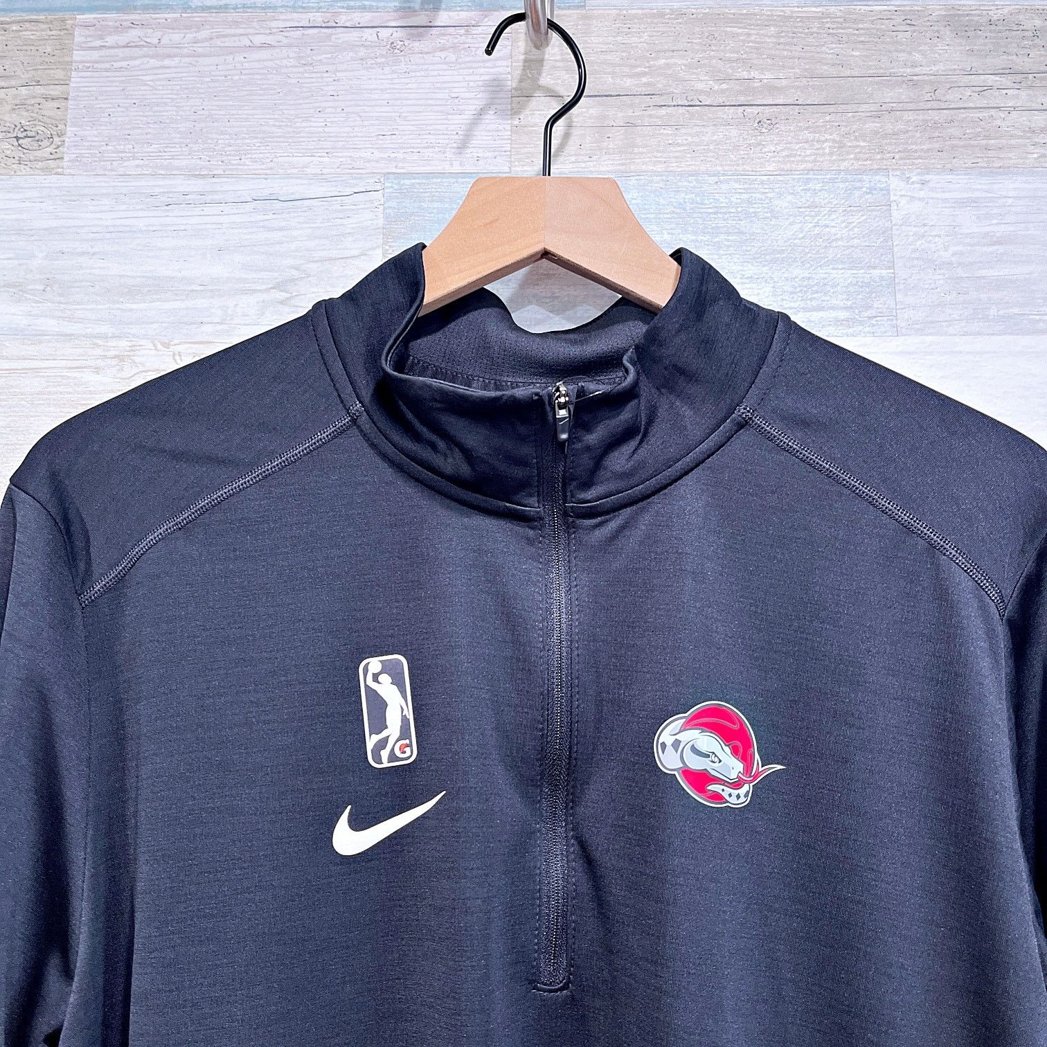 NBA × Nike Rio Grande Valley Vipers NBA G League Nike Pullover Black M Size US M / EU 48-50 / 2 - 5 Thumbnail