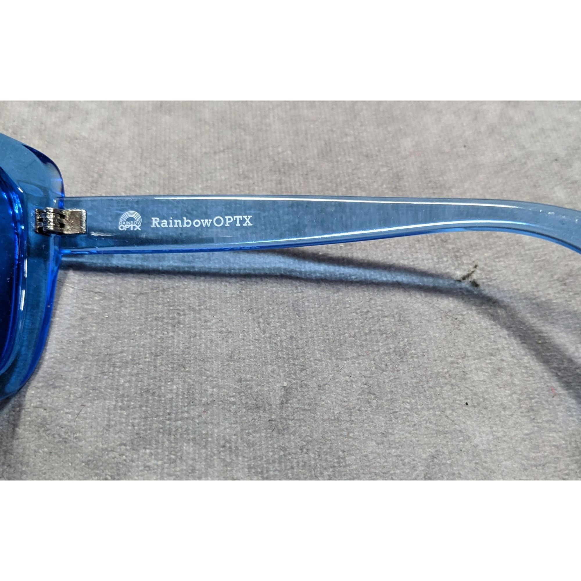 Other Rainbow Optx Vega Blue Translucent Sunglasses Size ONE SIZE - 6 Thumbnail