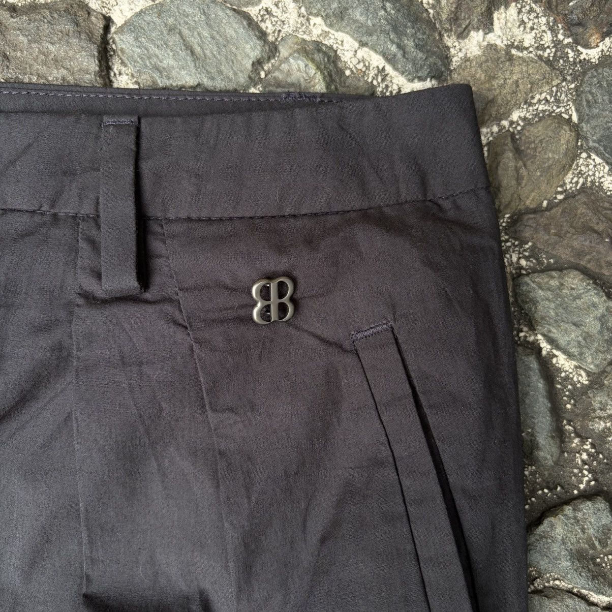 Balenciaga Balenciaga Pleated Metal Logo Pants Size 32" / US 10 / IT 46 - 3 Thumbnail