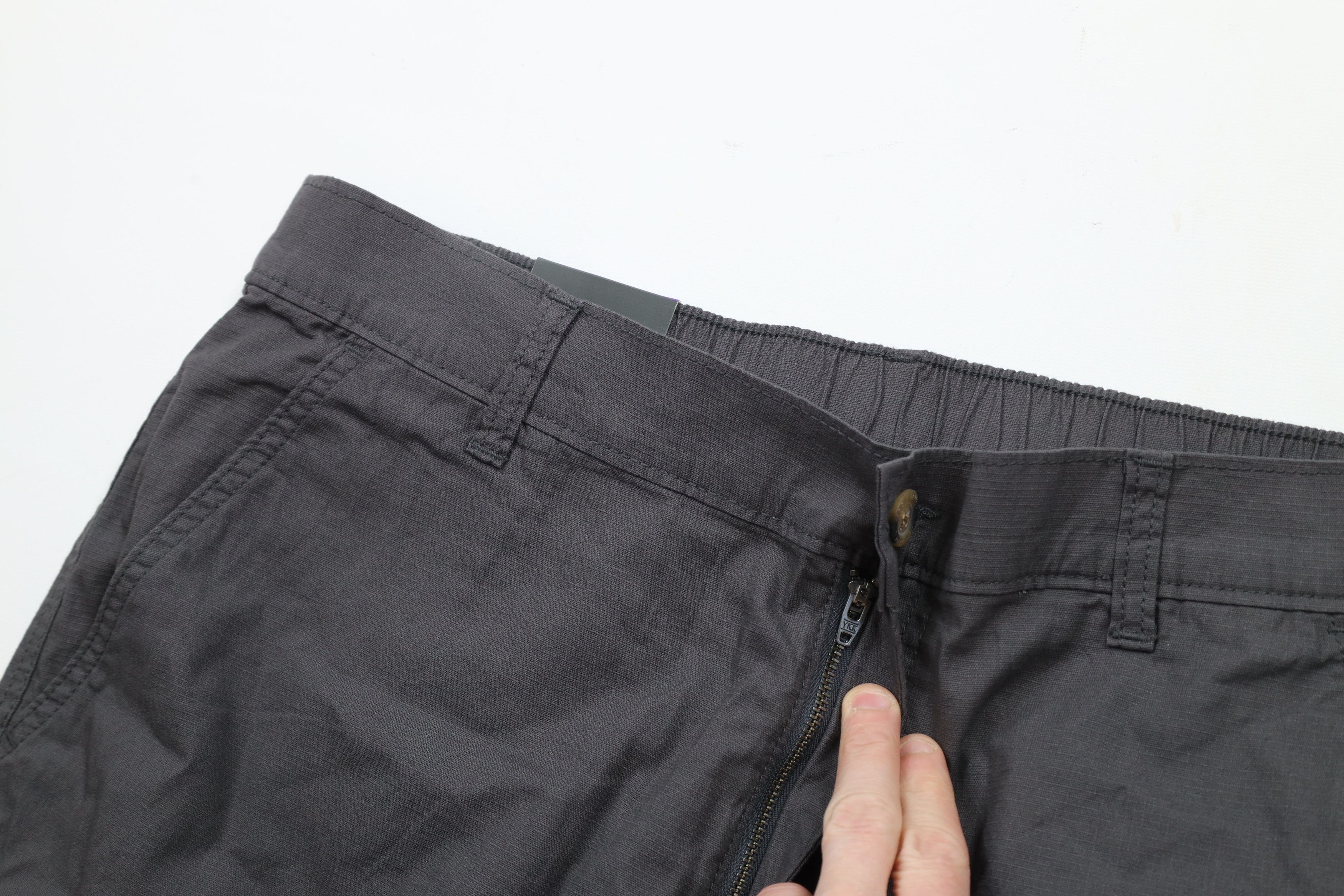 Eddie Bauer × Vintage New Eddie Bauer Ripstop Stretch Pants Trousers Gray Size US 36 / EU 52 - 5 Thumbnail