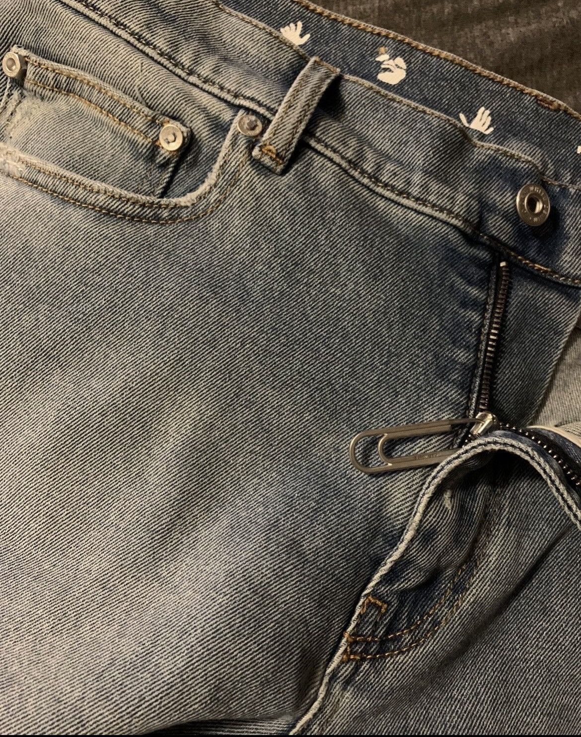 Off-White Off White Diag Pocket Jeans Size US 34 / EU 50 - 8 Thumbnail