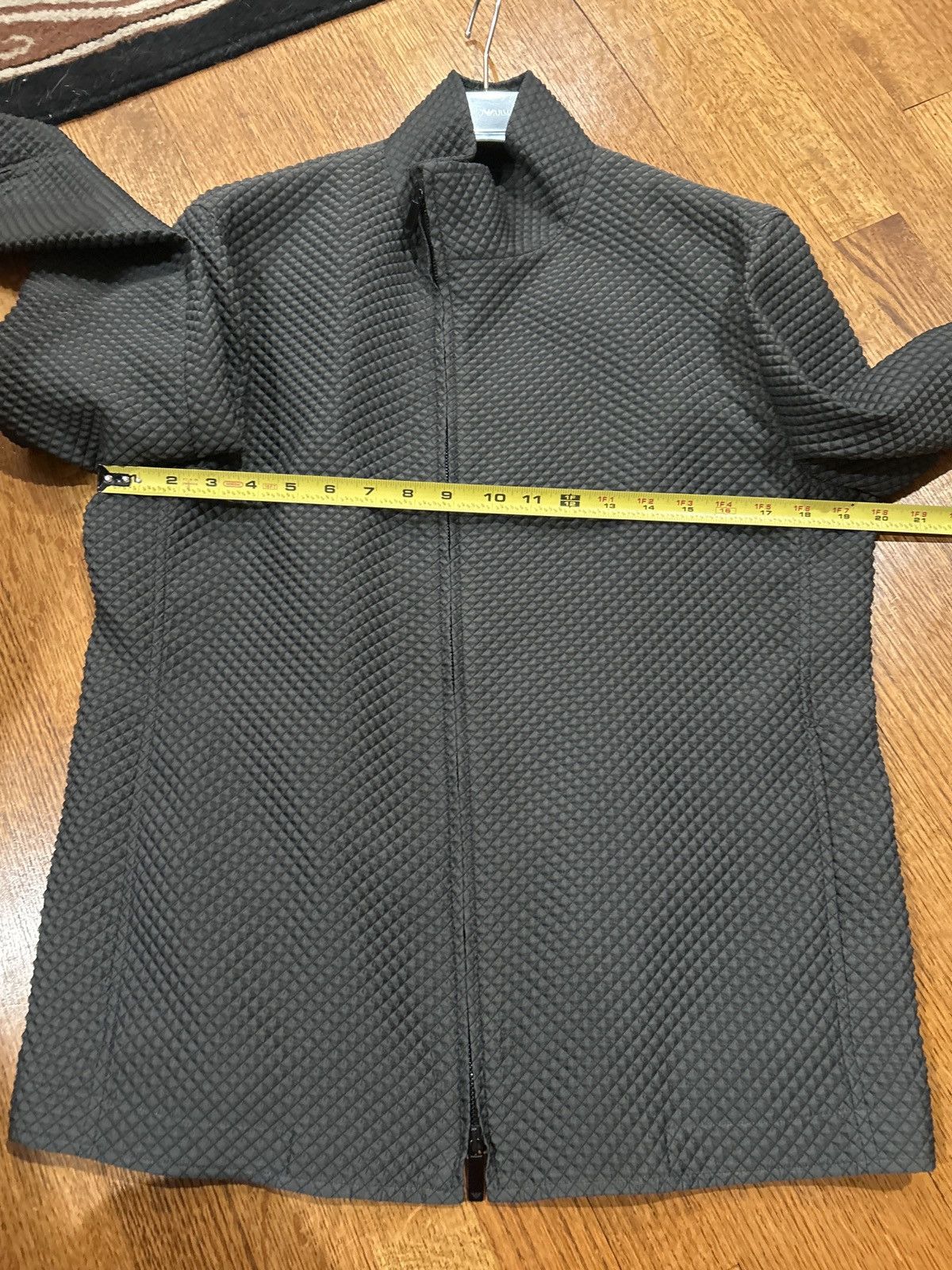 Emporio Armani NEW Emporio Armani Diamond Textured Jacket Lightweight Size US M / EU 48-50 / 2 - 4 Thumbnail