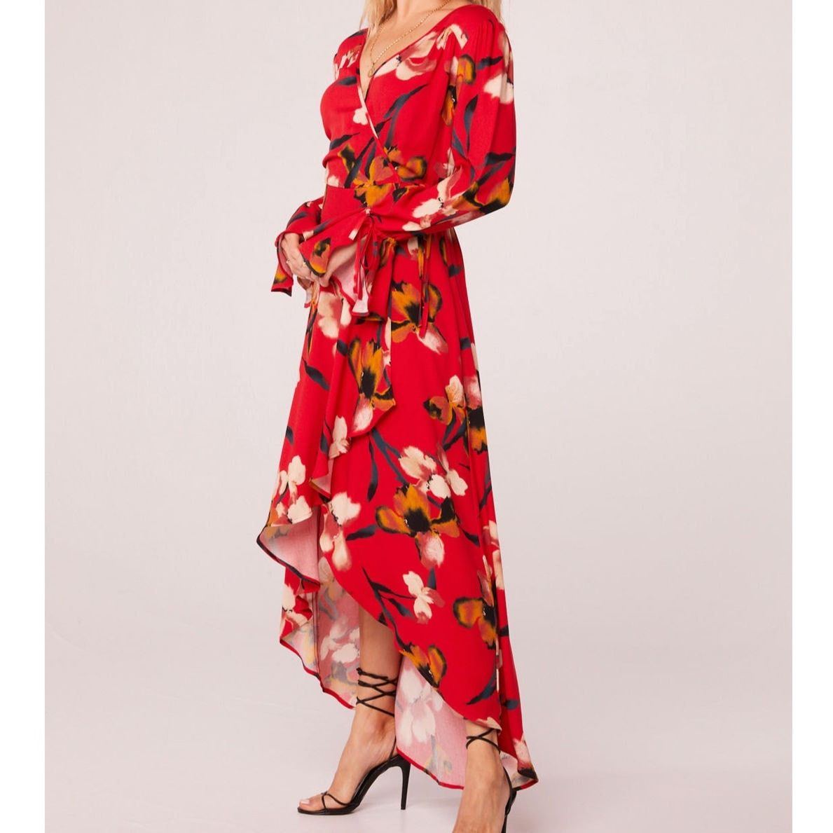 Other NWT Band of the Free Polly Floral Faux Wrap Maxi Dress Sz. M Size M / US 6-8 / IT 42-44 - 4 Thumbnail