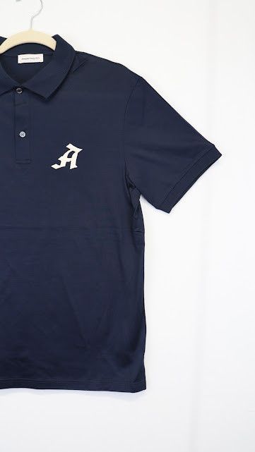 Alexander McQueen o1rshd1 ***Defective / Polo in Navy Blue Size US S / EU 44-46 / 1 - 5 Thumbnail
