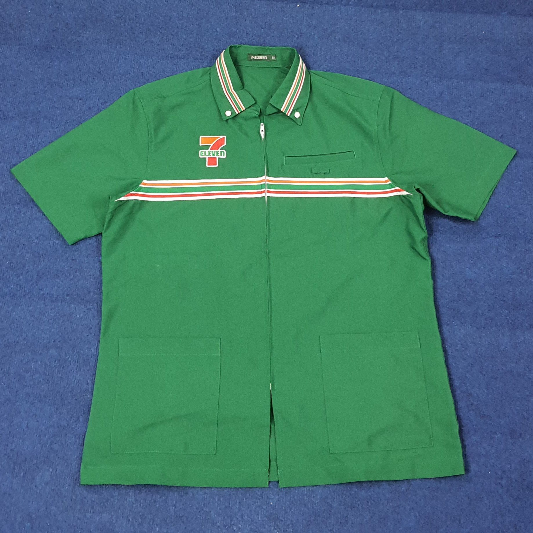 Japanese Brand Vintage 7 Eleven Japan Staff Uniform Jacket C249N2 Size US M / EU 48-50 / 2 - 3 Thumbnail