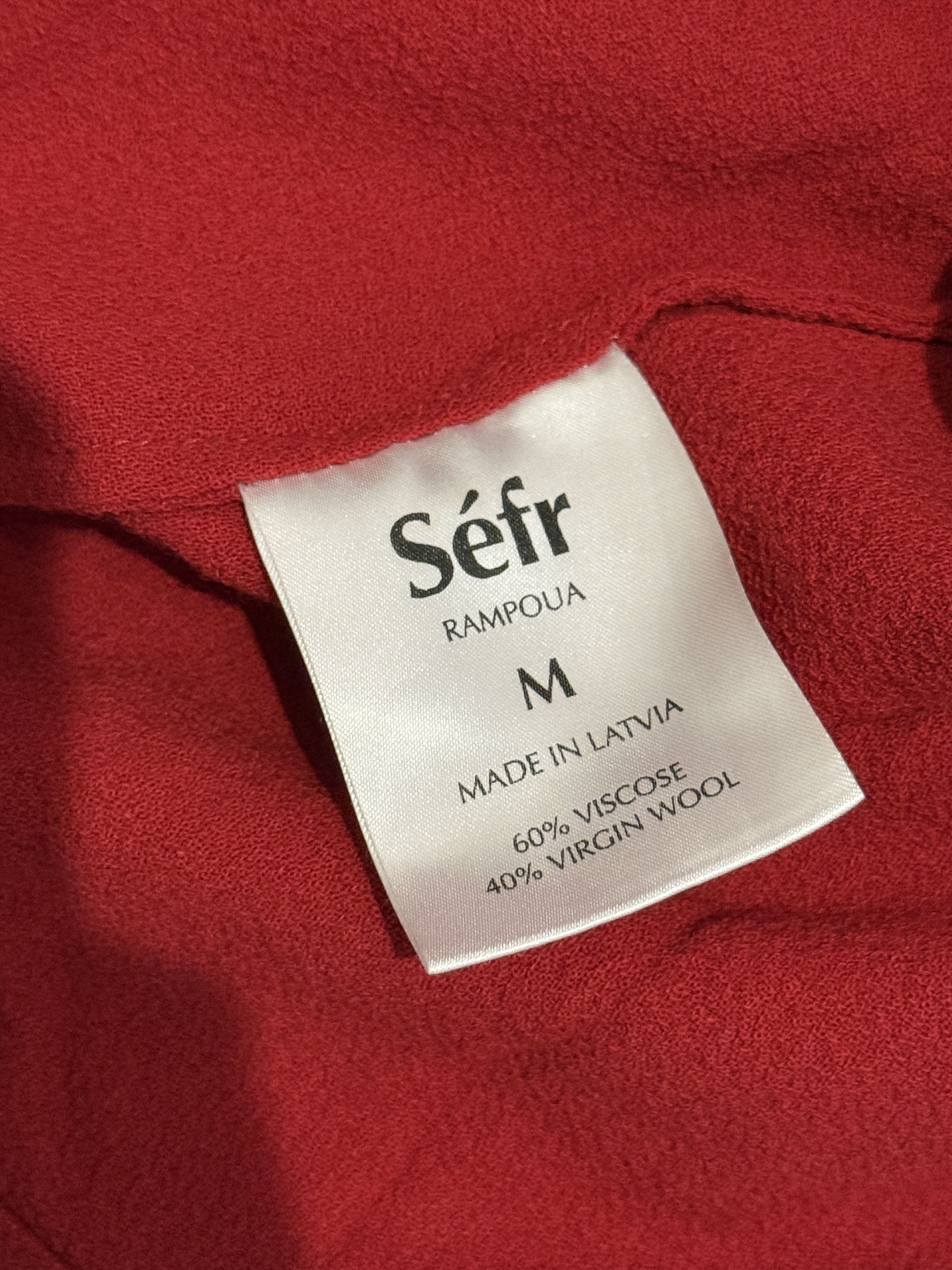 Sefr Red collar shirt Size US M / EU 48-50 / 2 - 5 Thumbnail