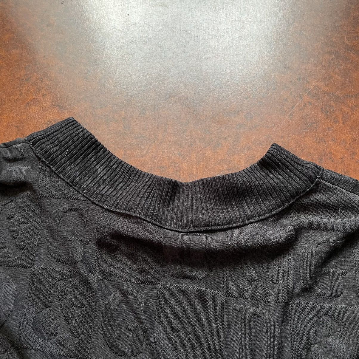 If Six Was Nine × Vintage Retro 90s dolce Gabbana Monogramm sweater cardigan old money Size M / US 6-8 / IT 42-44 - 4 Thumbnail