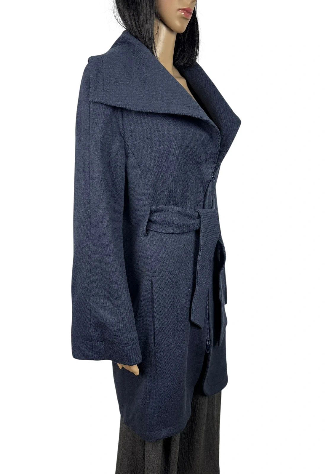Ungaro Paris Ungaro Fuchsia Wool Belted Coat Vintage size GB6 US4 Size XS / US 0-2 / IT 36-38 - 4 Thumbnail