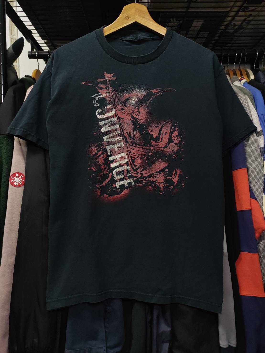 Band Tees Vtg 00's Converge Band " Protectors Need Protectors " Size US L / EU 52-54 / 3 - 2 Thumbnail