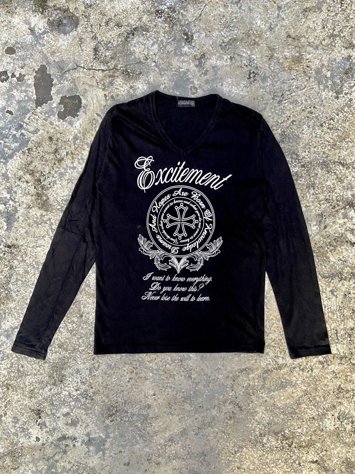 トップス 00s if six was nine long t If Six Was Nine × Japanese Brand × Le Grande Bleu (L.G.B.