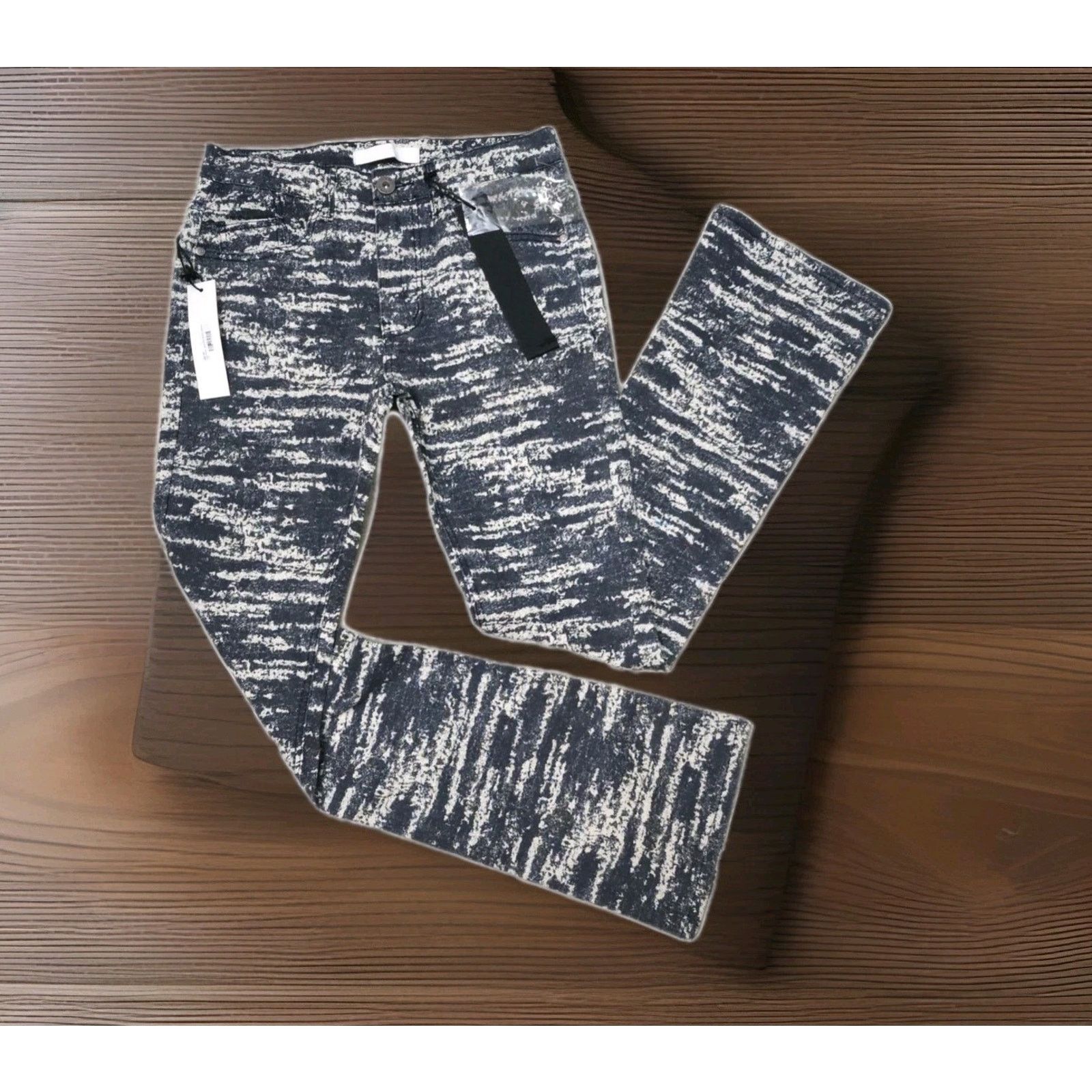 Other KDNK Flare Contrast FUNKY UNISEX Men’s JEANS DENIM Stretch30 Size US 30 / EU 46 - 3 Thumbnail