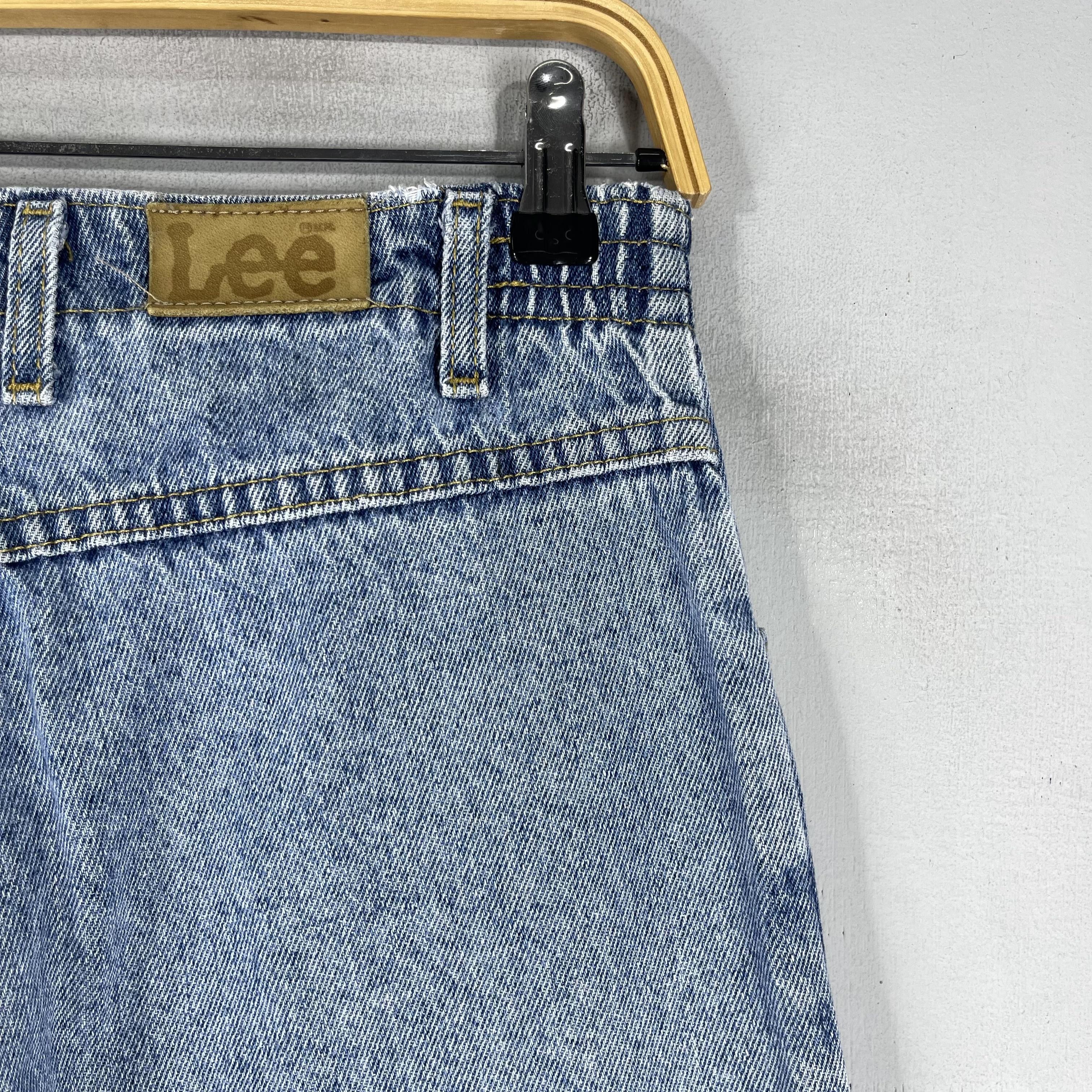 Lee W28 L27 Vintage Lee Usa Distressed Petite Hourglass Jeans Size 28" / US 6 / IT 42 - 8 Thumbnail