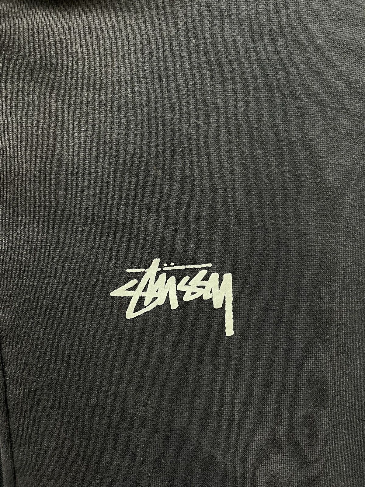 Stussy Vintage 90s Stussy 8Ball Sunfaded Zip Up Hoodie Size US XL / EU 56 / 4 - 7 Thumbnail