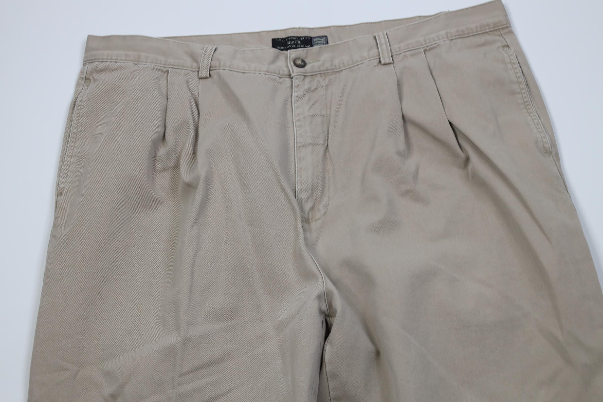 Gap Vintage 90s Y2K Gap Baggy Fit Wide Leg Chino Pants Tan Size US 38 / EU 54 - 2 Thumbnail