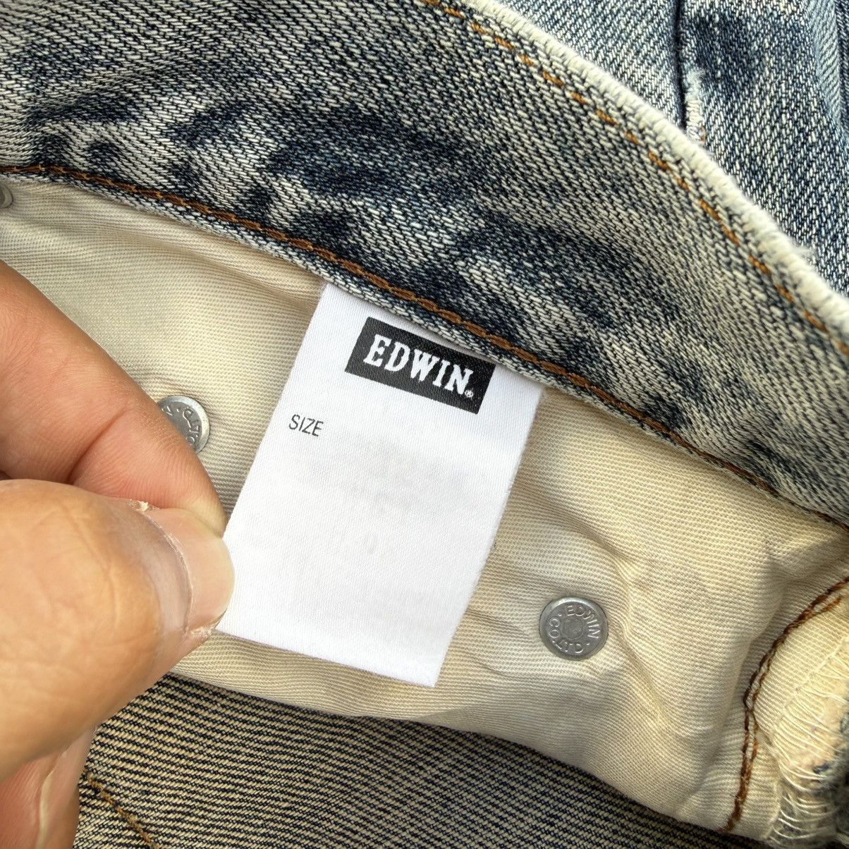 Edwin Vintage Edwin Faded Mud Washer Denim Jean Pants Size US 33 - 14 Thumbnail